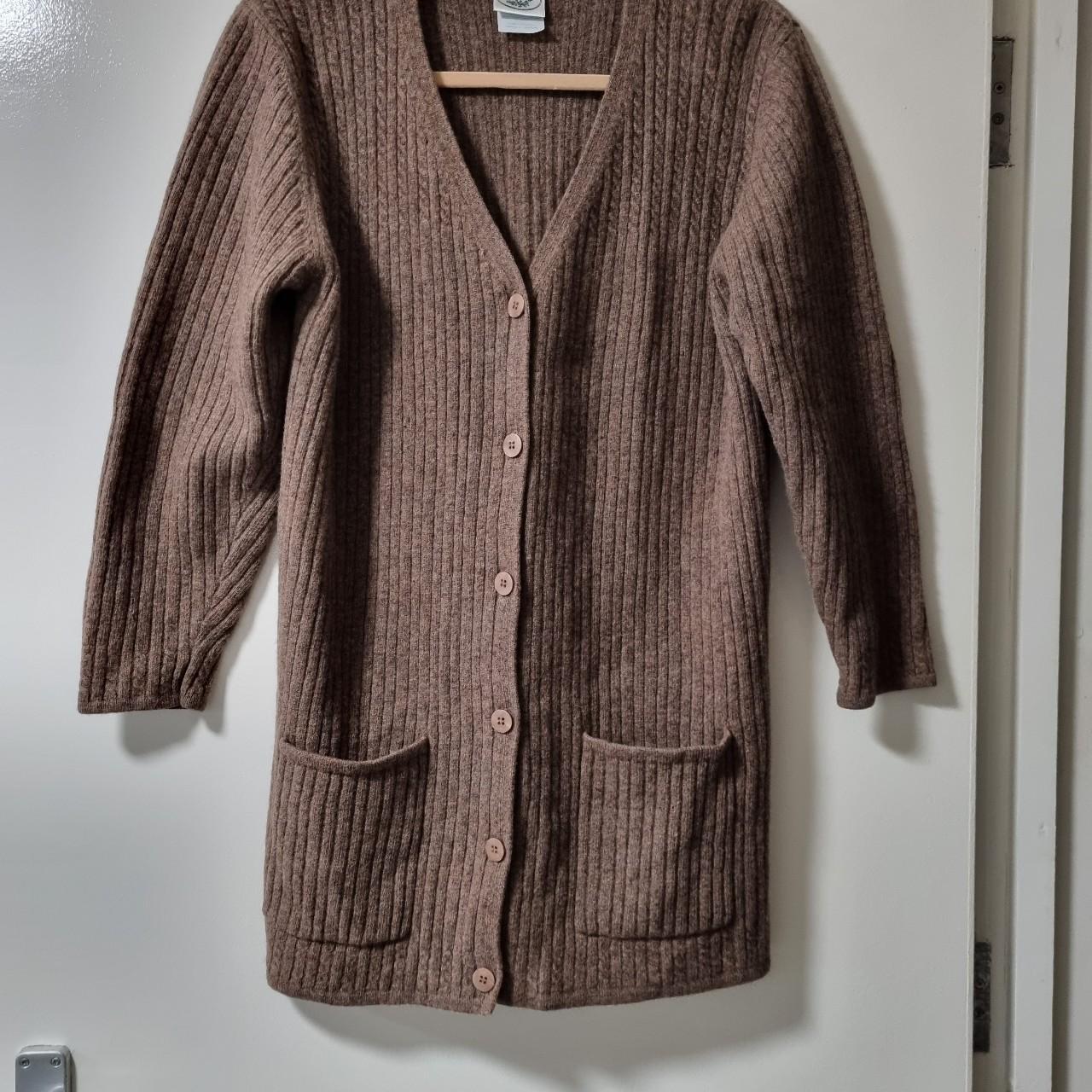 Women's Brown Cardigan Depop