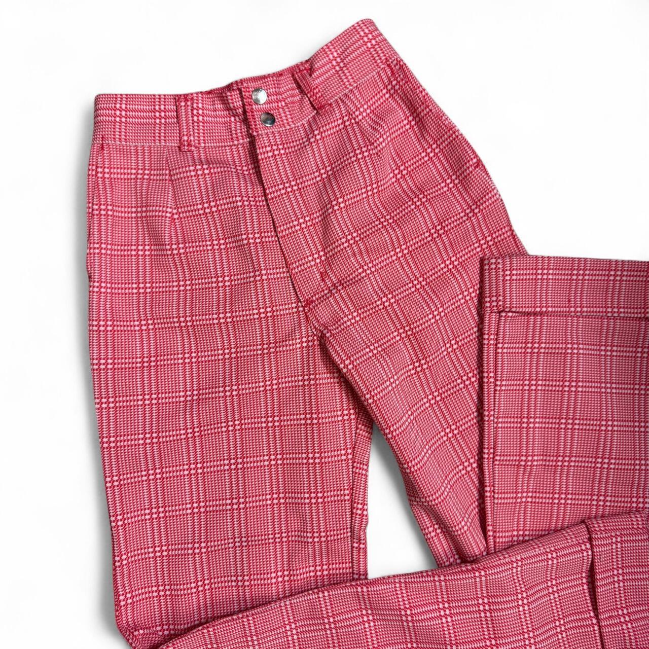 Wrangler Women's Pants - Red/White - 9 – 70s red … - image 1