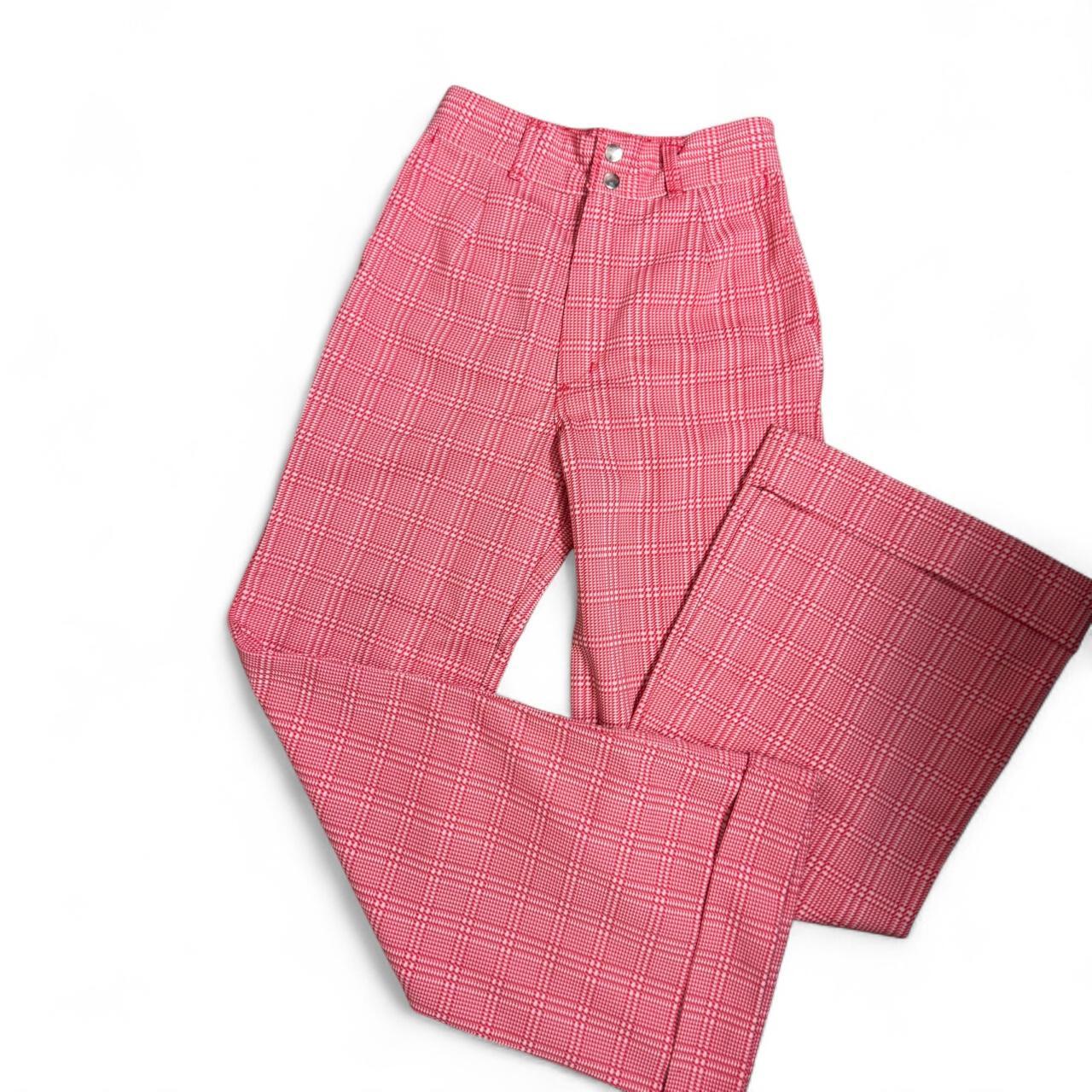 Wrangler Women's Pants - Red/White - 9 – 70s red … - image 2