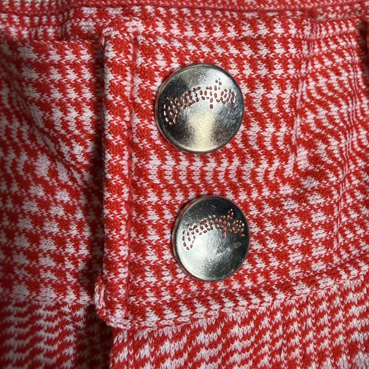 Wrangler Women's Pants - Red/White - 9 – 70s red … - image 4