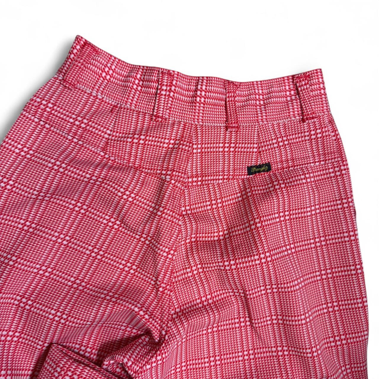 Wrangler Women's Pants - Red/White - 9 – 70s red … - image 6