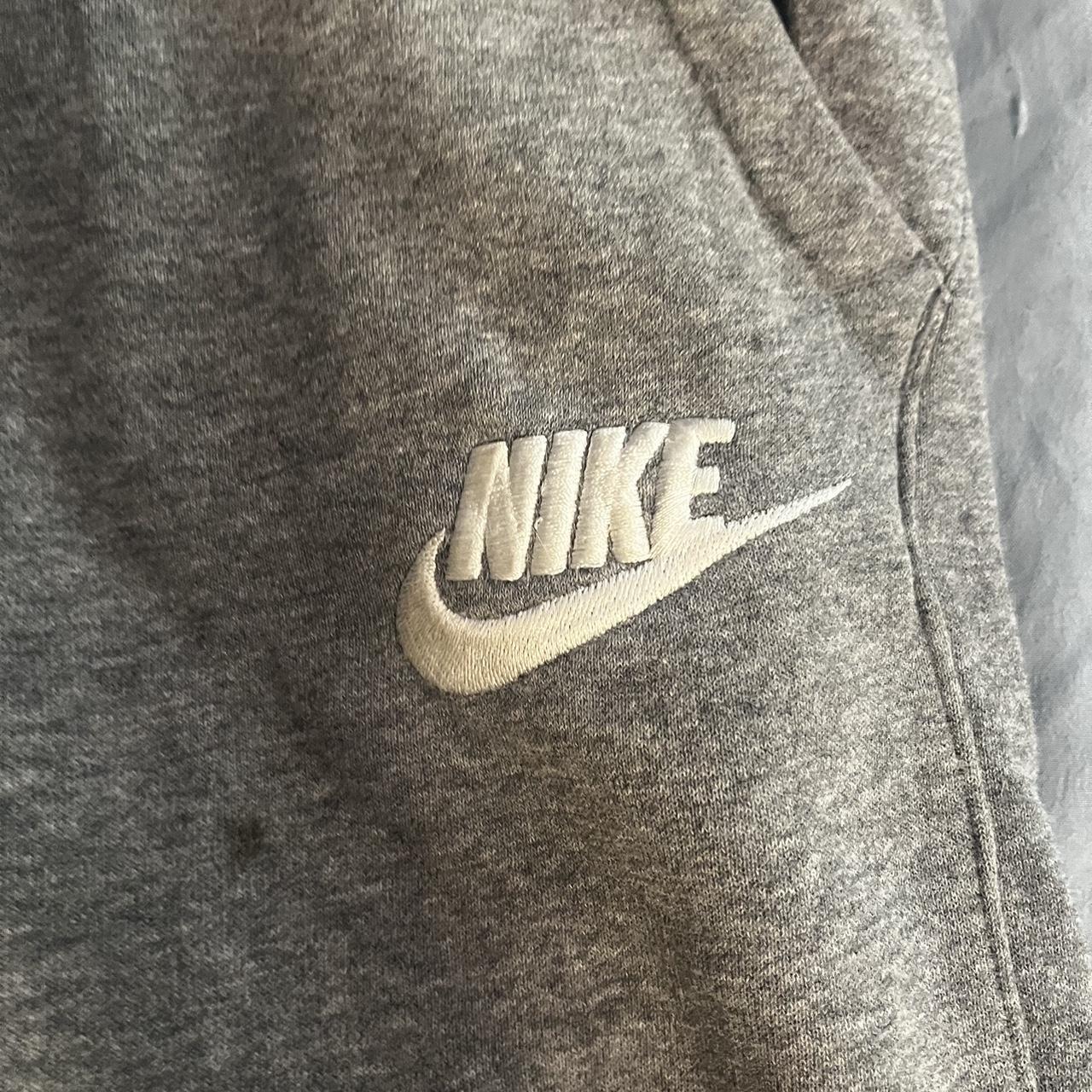 Kids large Nike grey sweatpants. Could fit a women s