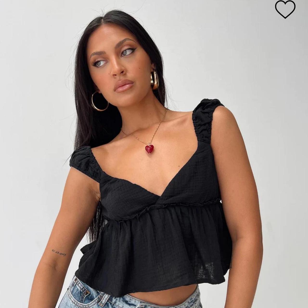 Princess Polly Contardo short sleeve top RRP... Depop