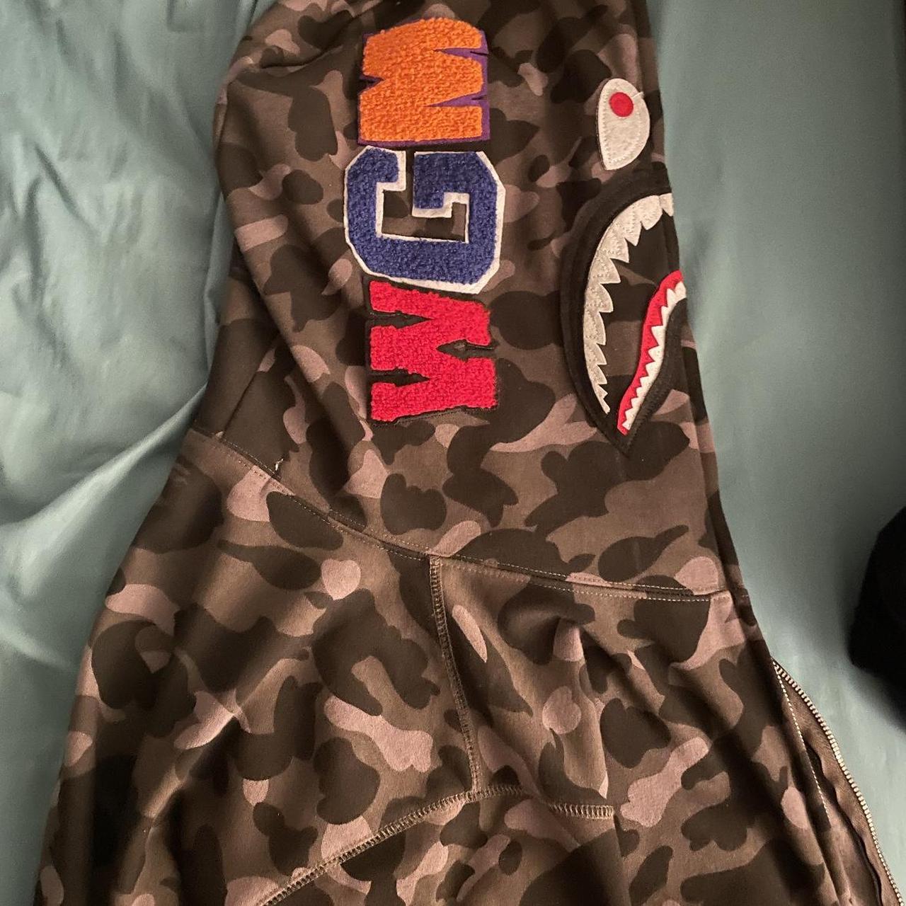 Barely worn bape Mets jersey 350 on stock x #Bape - Depop