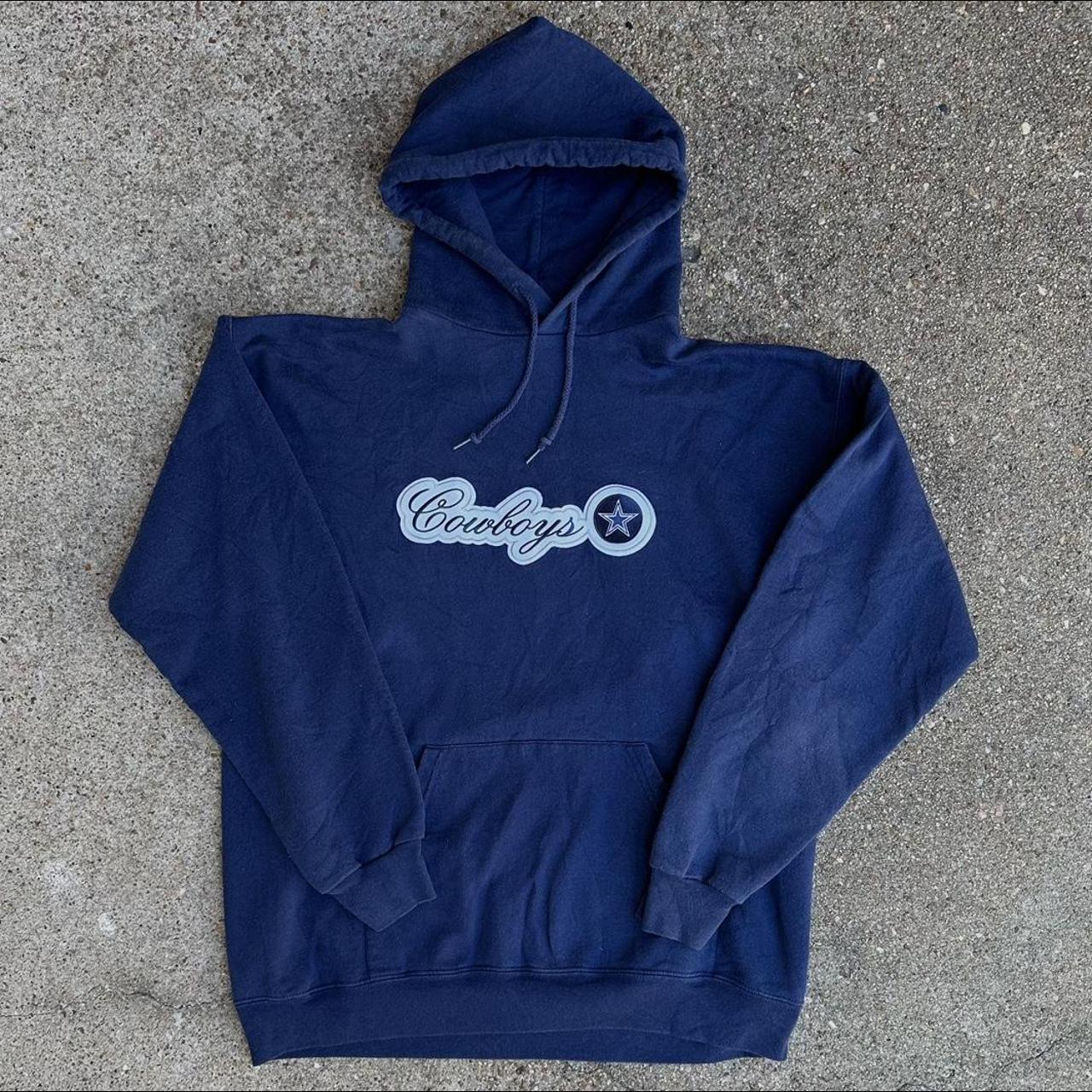 dallas cowboys embroidered hoodie