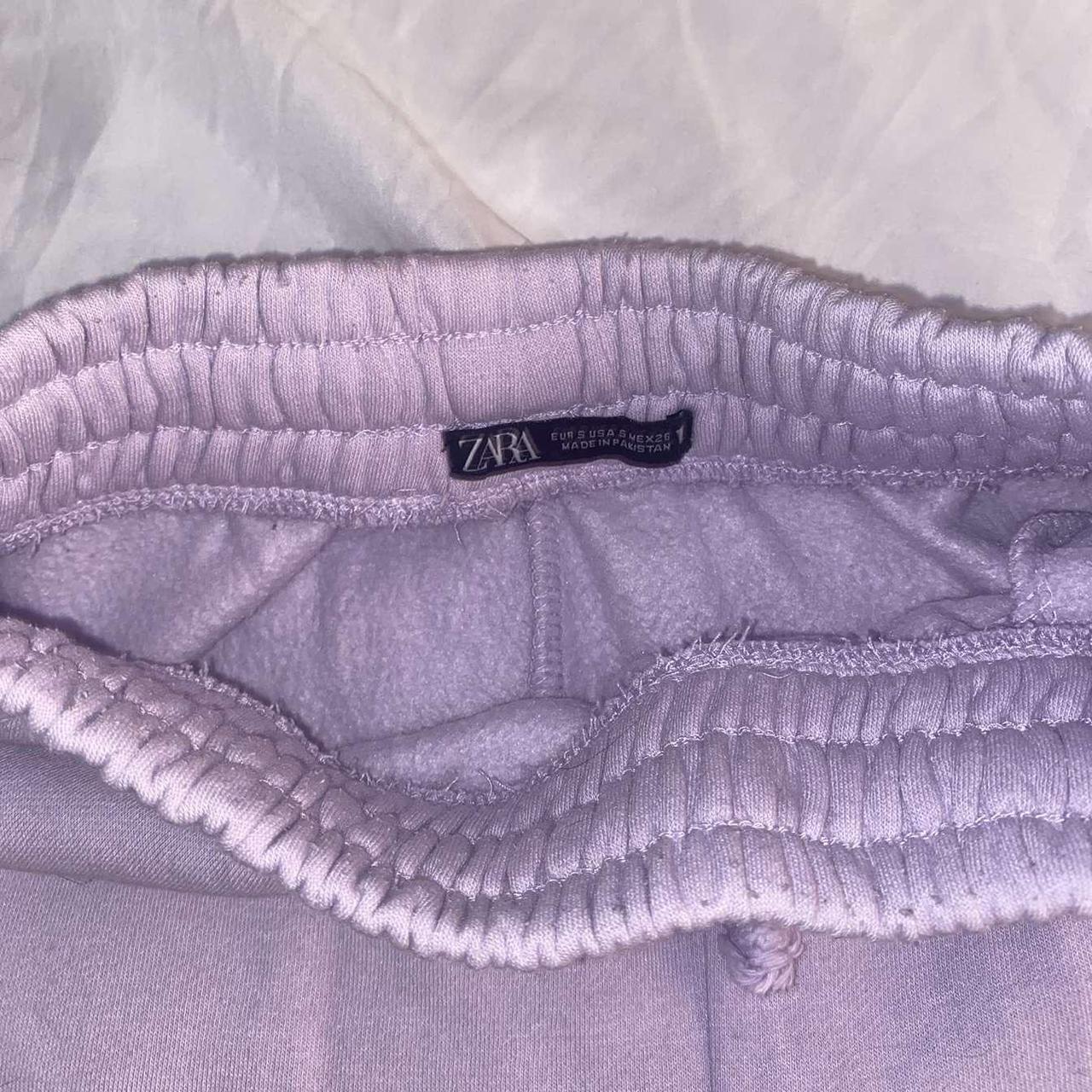 Zara purple tracksuit sale