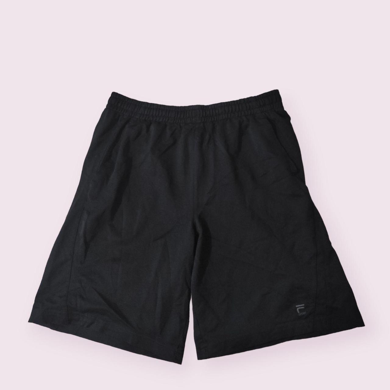 Fila Mens Shorts Black Size M Medium Retro Vintage... Depop