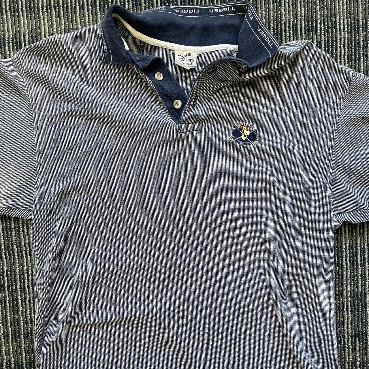 Disney Men's Navy Polo-shirts | Depop