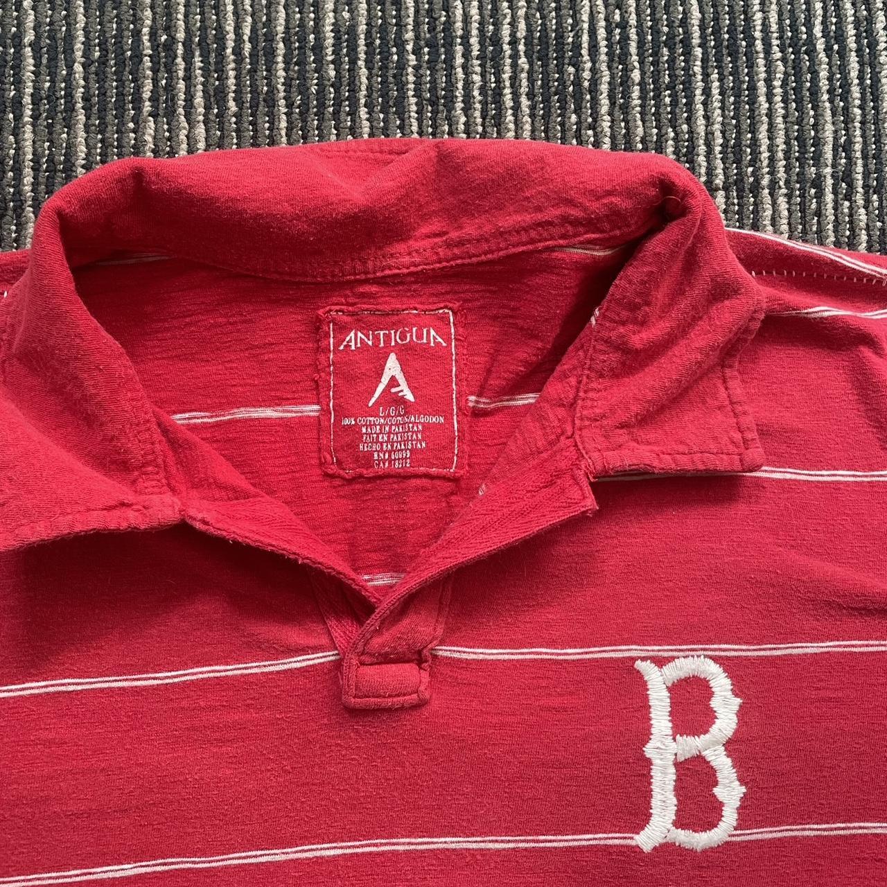Adult Large Vintage Antigua Boston Red Sox Single... Depop