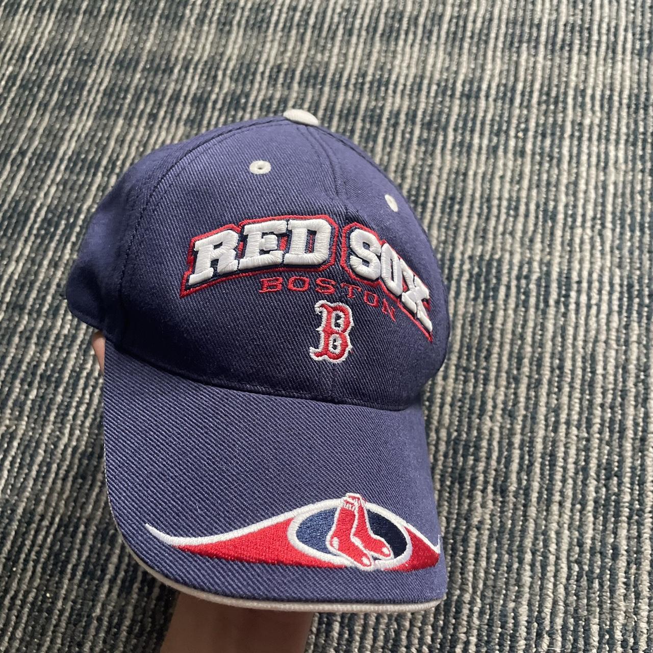 bootleg Boston Red Sox hat Velcro strap - Depop