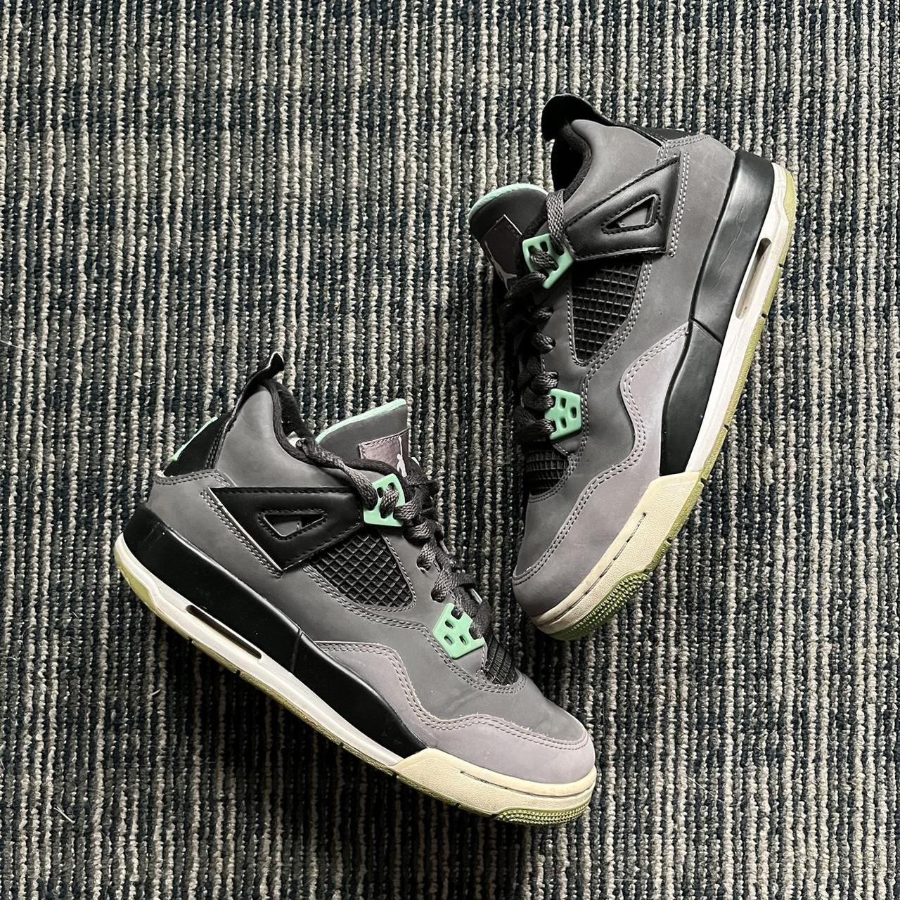 5-youth-6-5-women-s-y2k-2013-air-jordan-iv-green-depop