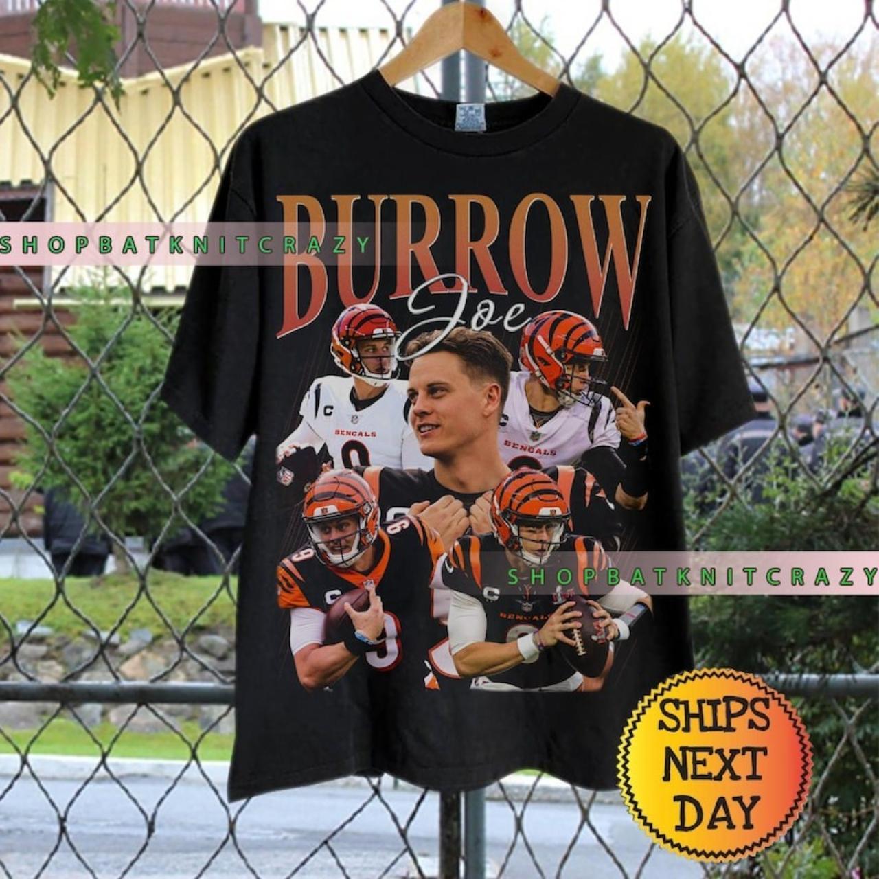 Joe Burrow Vintage 90s Shirt, Joe Burrow T-Shirt, Joe Burrow 2023