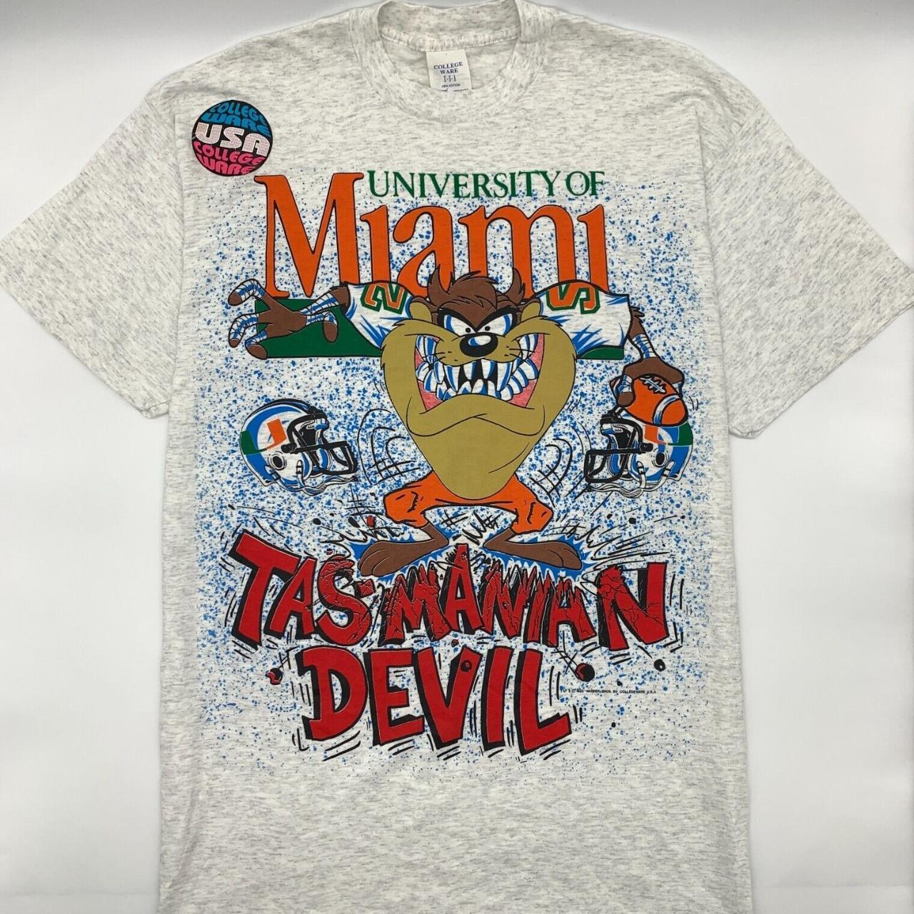 Gildan, Shirts, Vintage Florida Marlins Looney Toons Taz Shirt Miami Marlins  Shirt Mlb