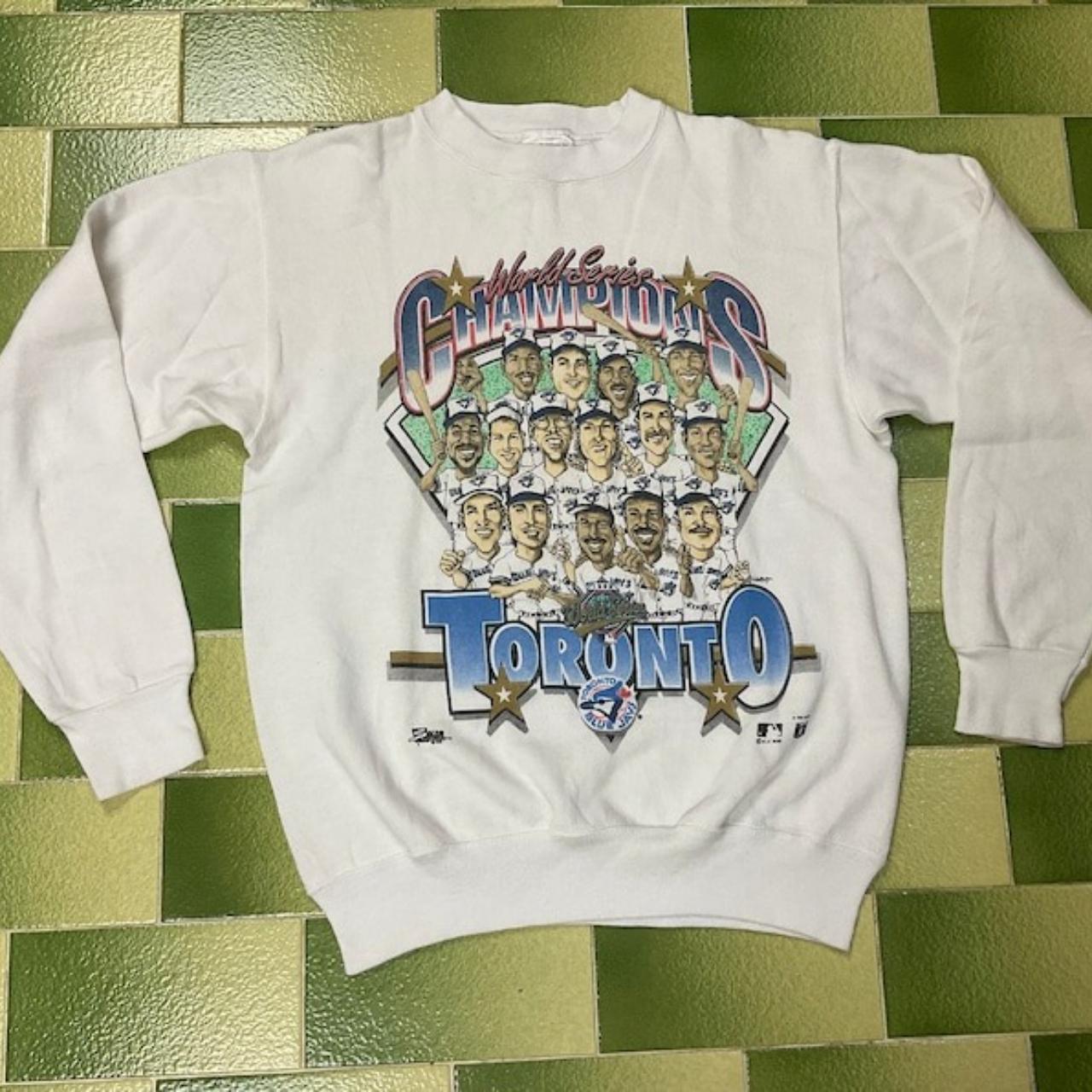 Vintage 1992 Toronto Blue Jays World Series Champs - Depop