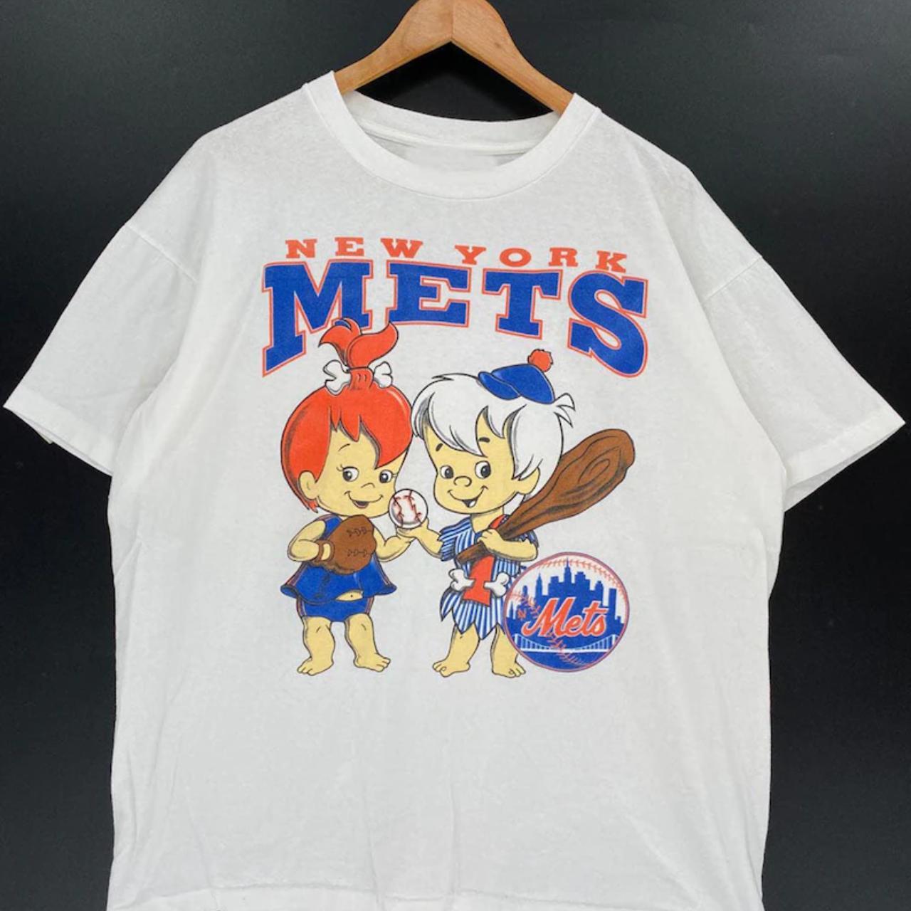 Vintage New York Mets shirt. Size mens small. Has - Depop