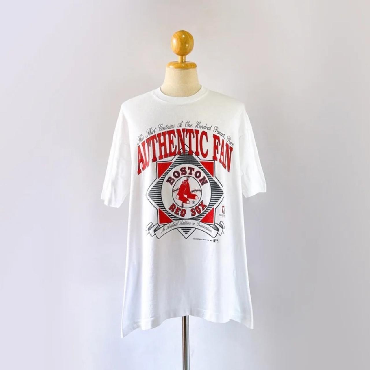 Red Sox Logo Print MLB T-Shirt