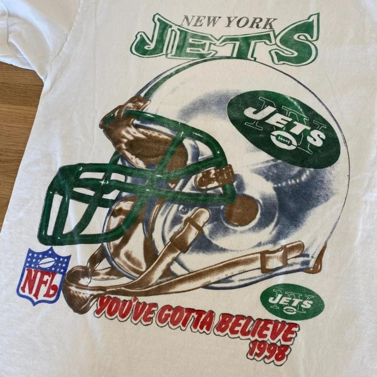 VINTAGE 1998 NEW YORK JETS SLEEVELESS T-SHIRT – PopsikleShop