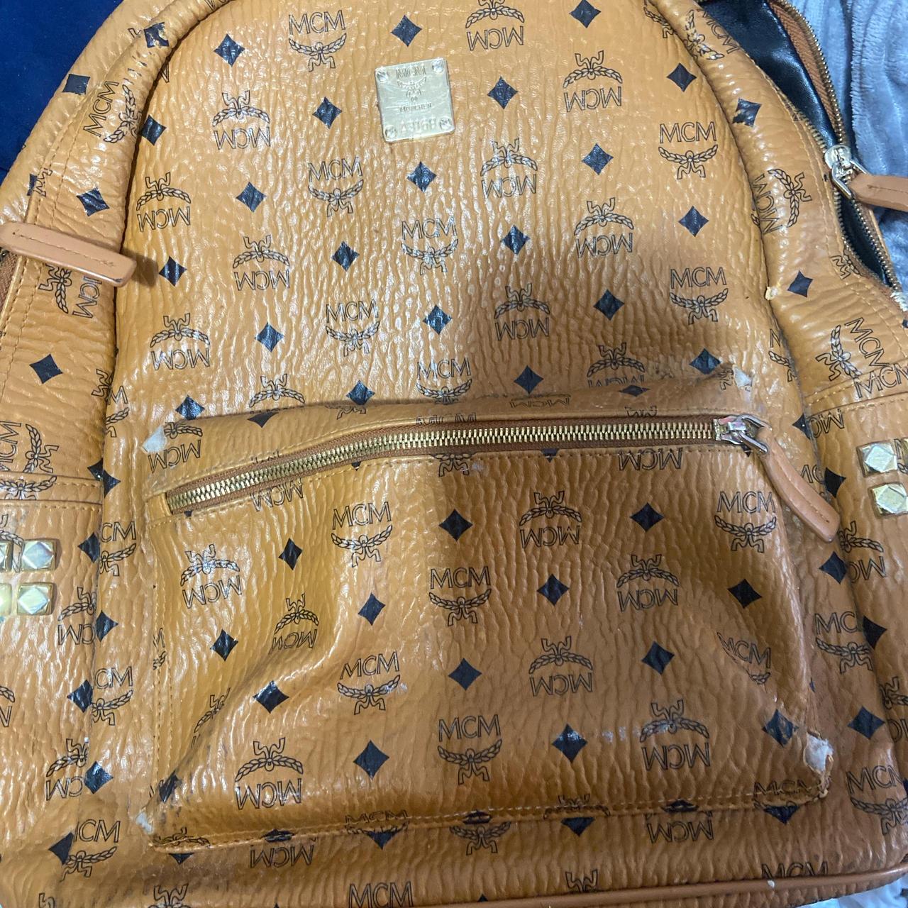 Large MCM book bag Depop