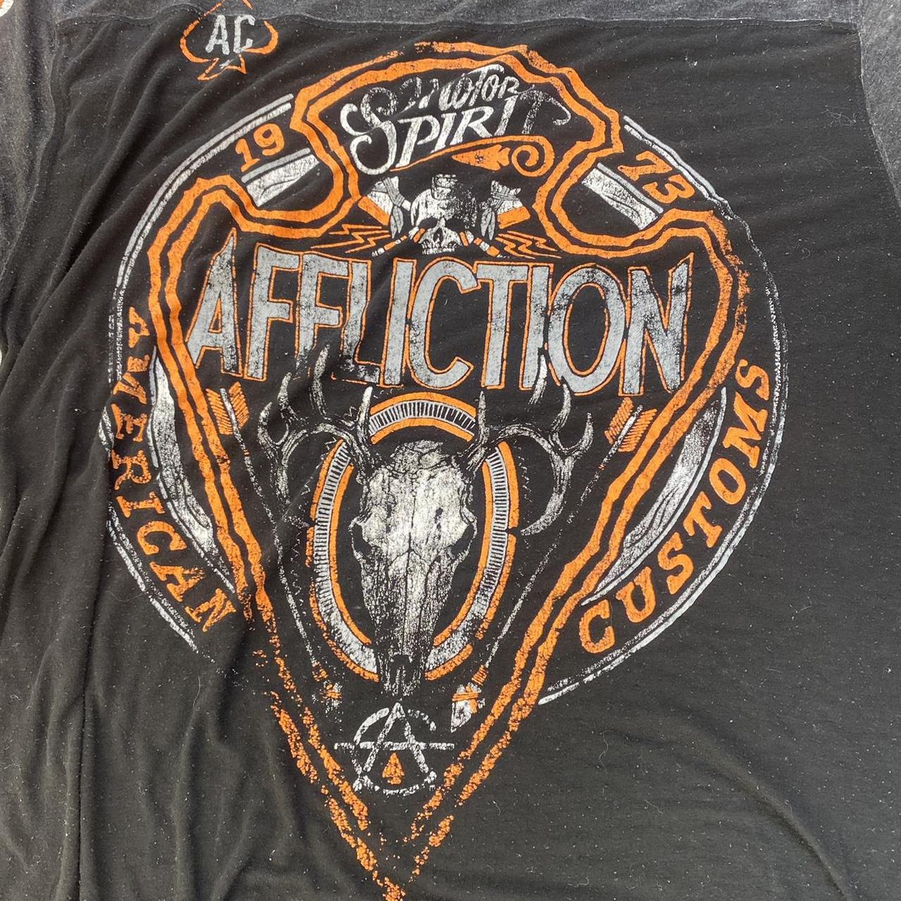 Vintage Y2K Sacred Cult Grunge Affliction Style Shirt Mens Medium