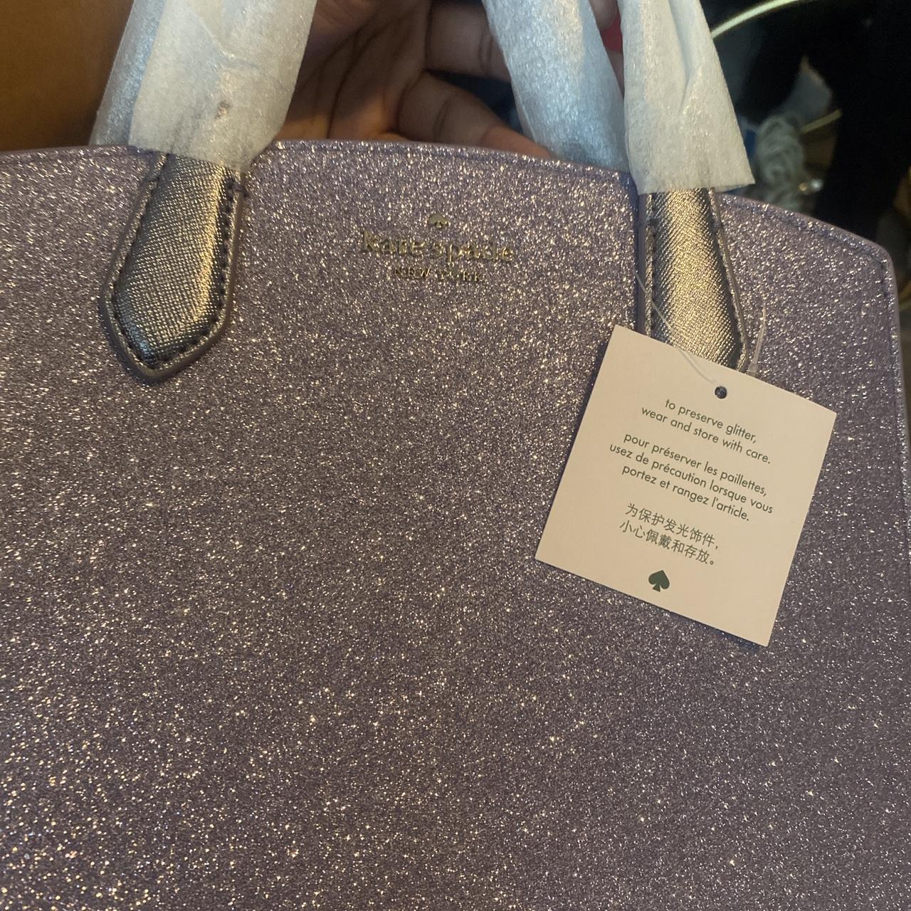 Kate spade glitter satchel wallet SET | Glitter purse, Kate spade, Givency  antigona bag