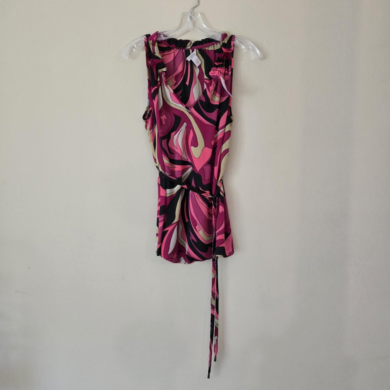 Cache Women's Blouse - Pink/Multi - M – CACHE Wom… - image 1