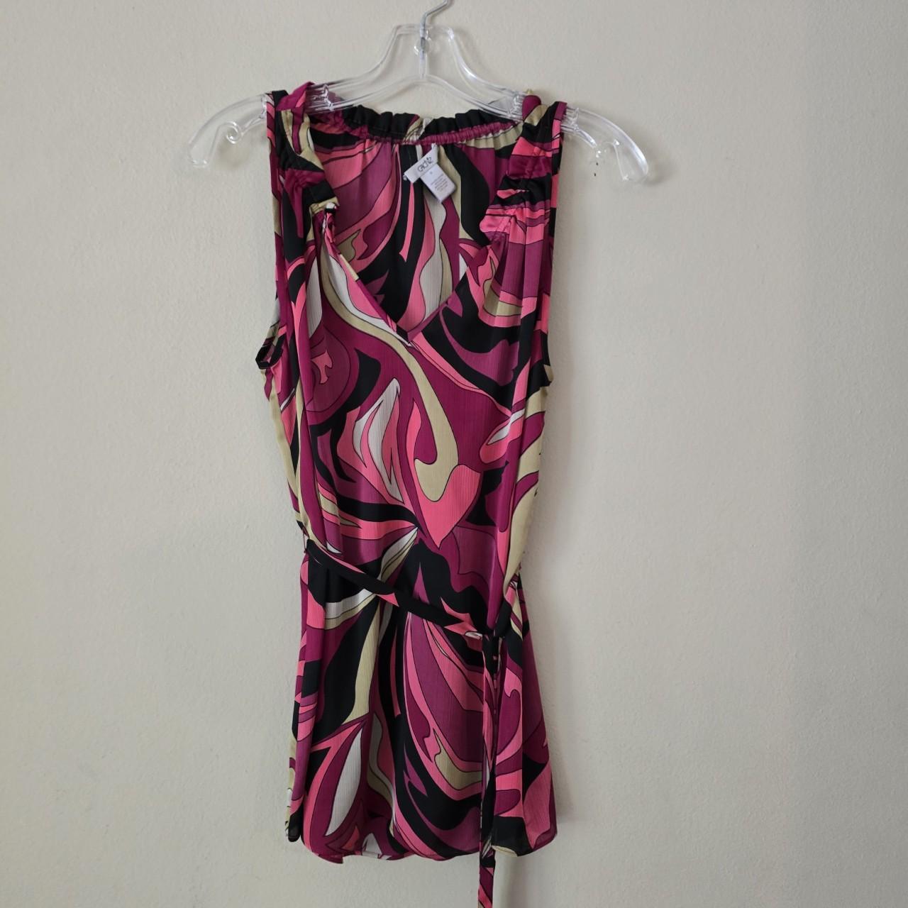 Cache Women's Blouse - Pink/Multi - M – CACHE Wom… - image 3