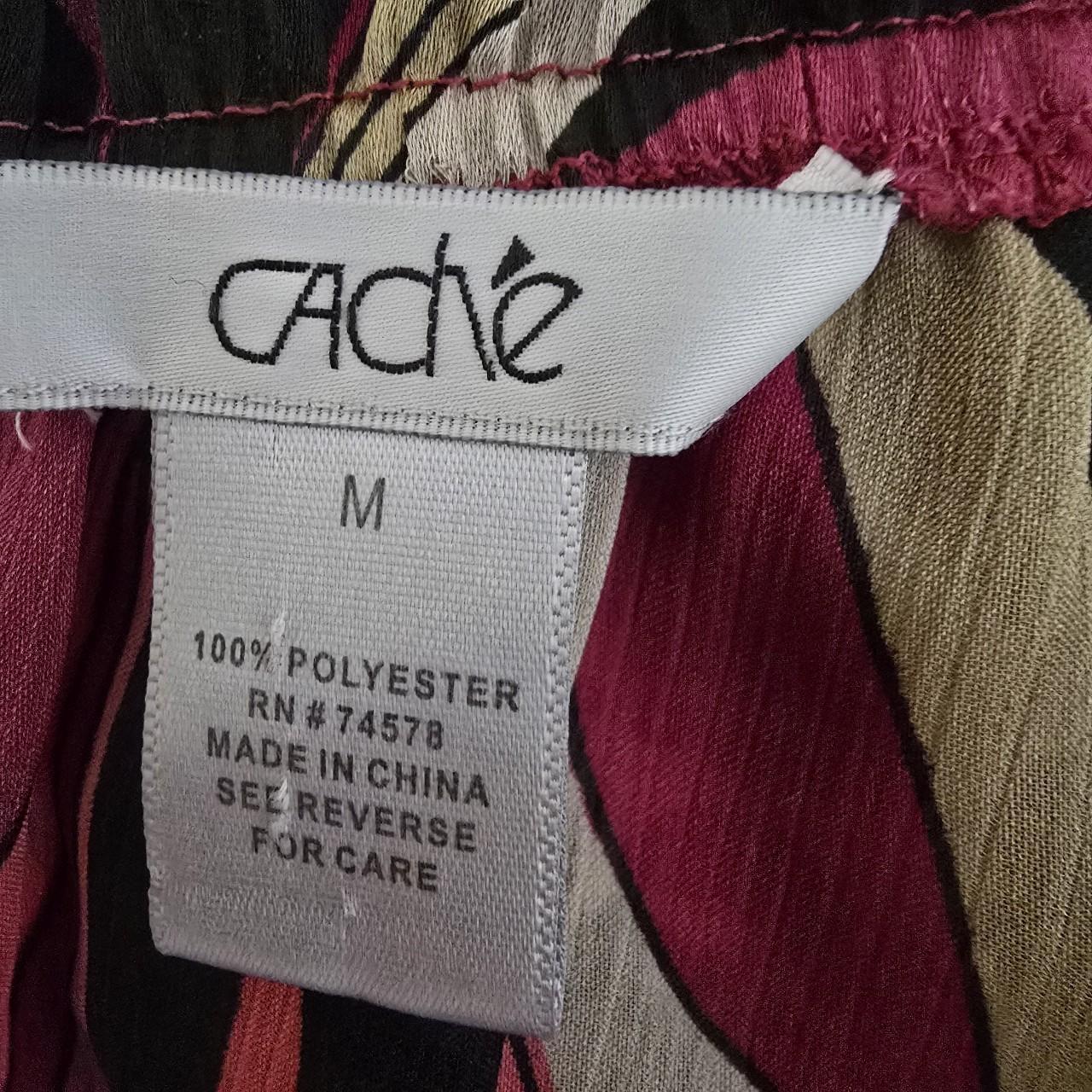 Cache Women's Blouse - Pink/Multi - M – CACHE Wom… - image 8