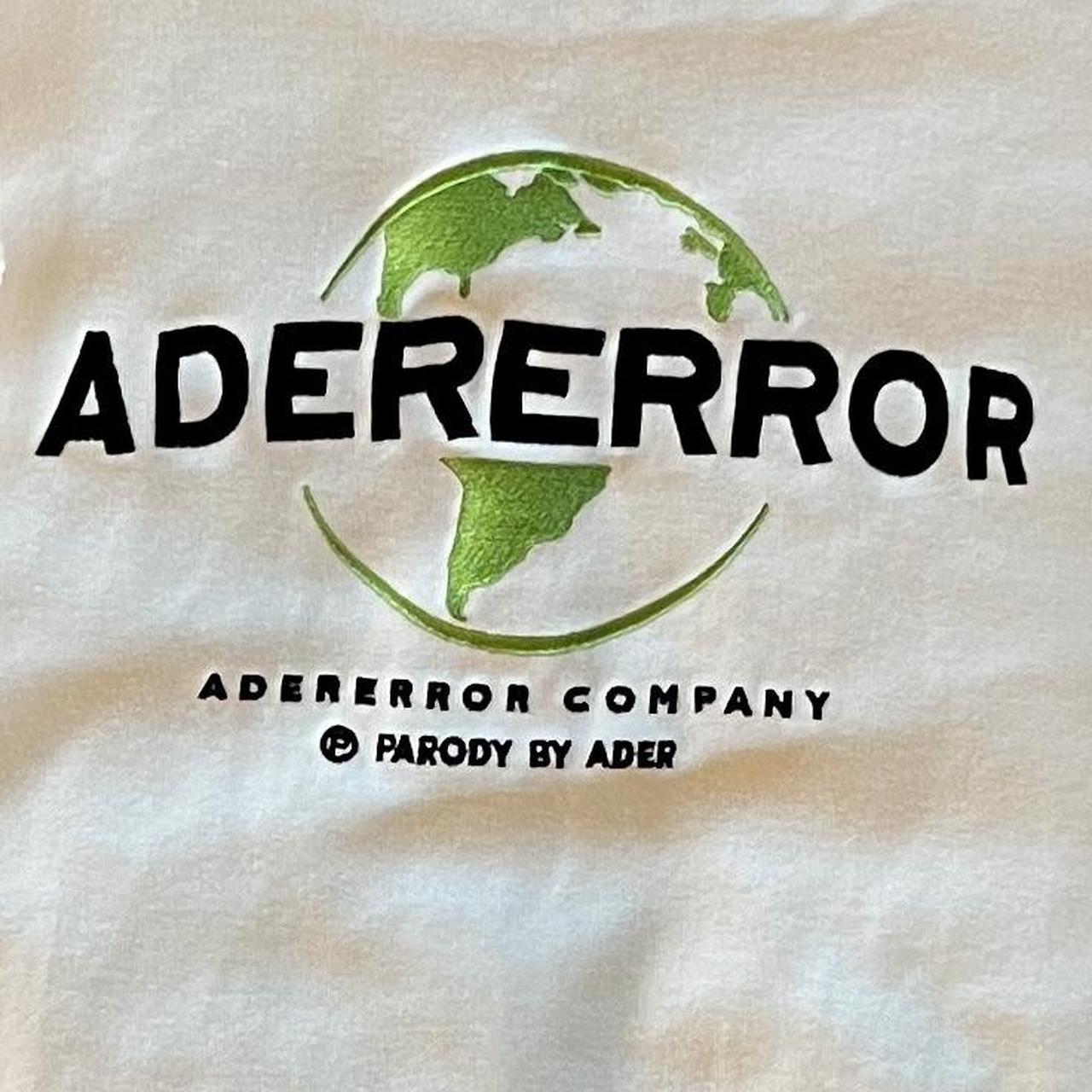 Ader Error Men's White and Green Sweatshirt (3)