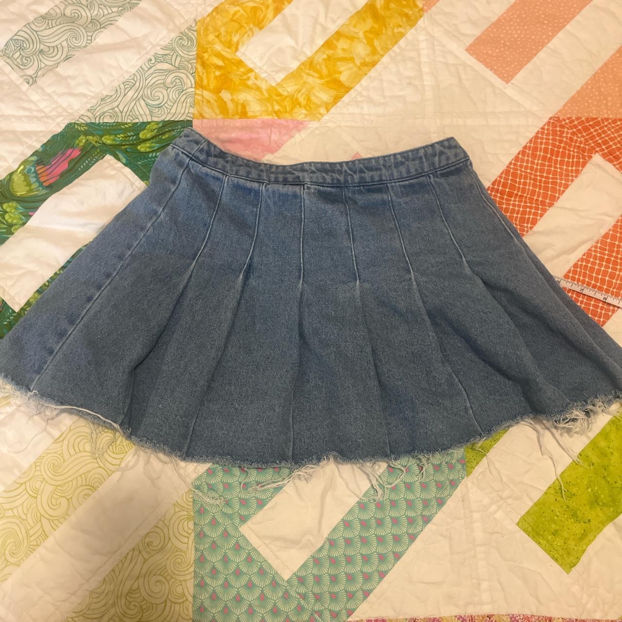 Blue skirt cheap forever 21