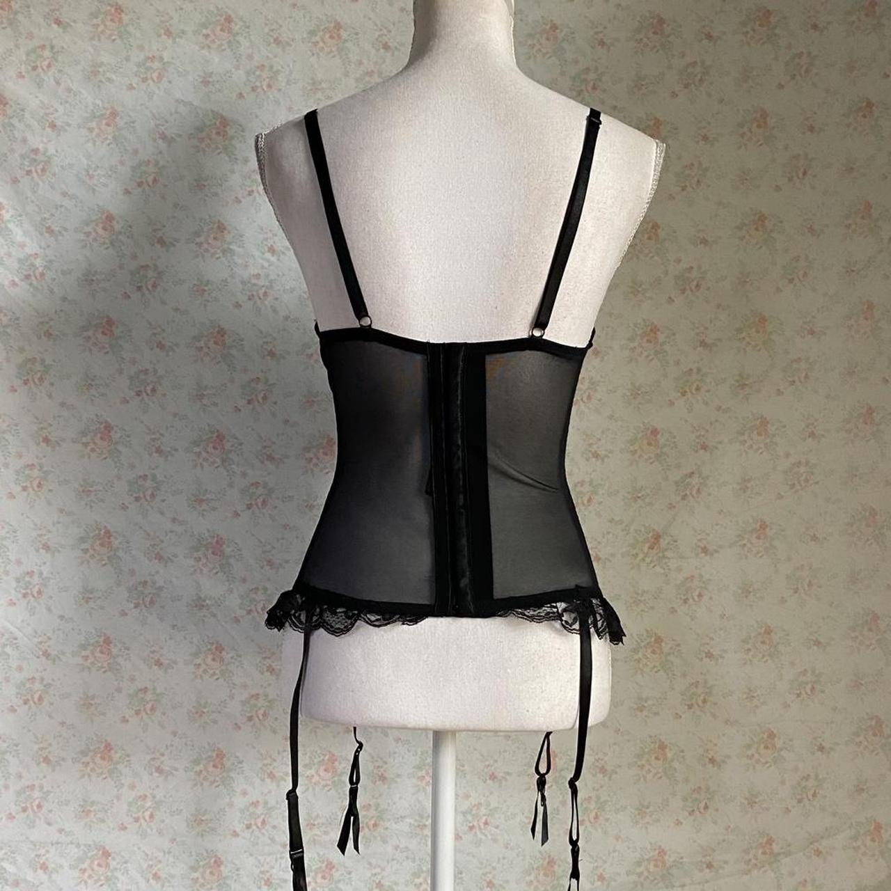 René Rofé Women's Corset - Black/Red - M – Stunni… - image 3