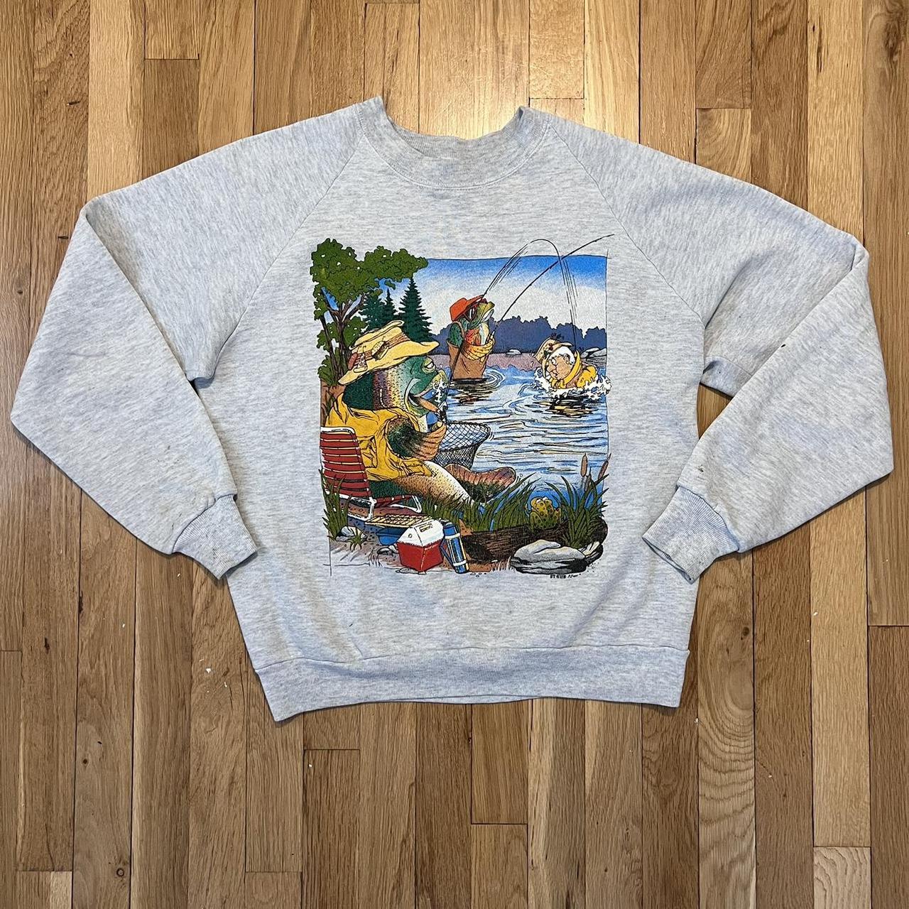 Vintage Fishing Sweater