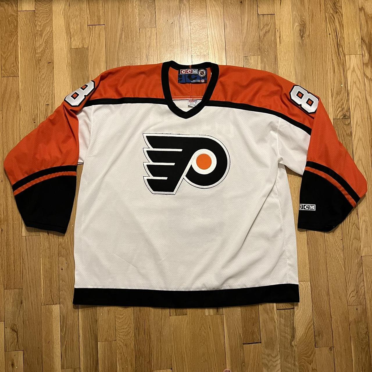 Vintage Philadelphia Flyers NHL Jersey Size Tag - Depop