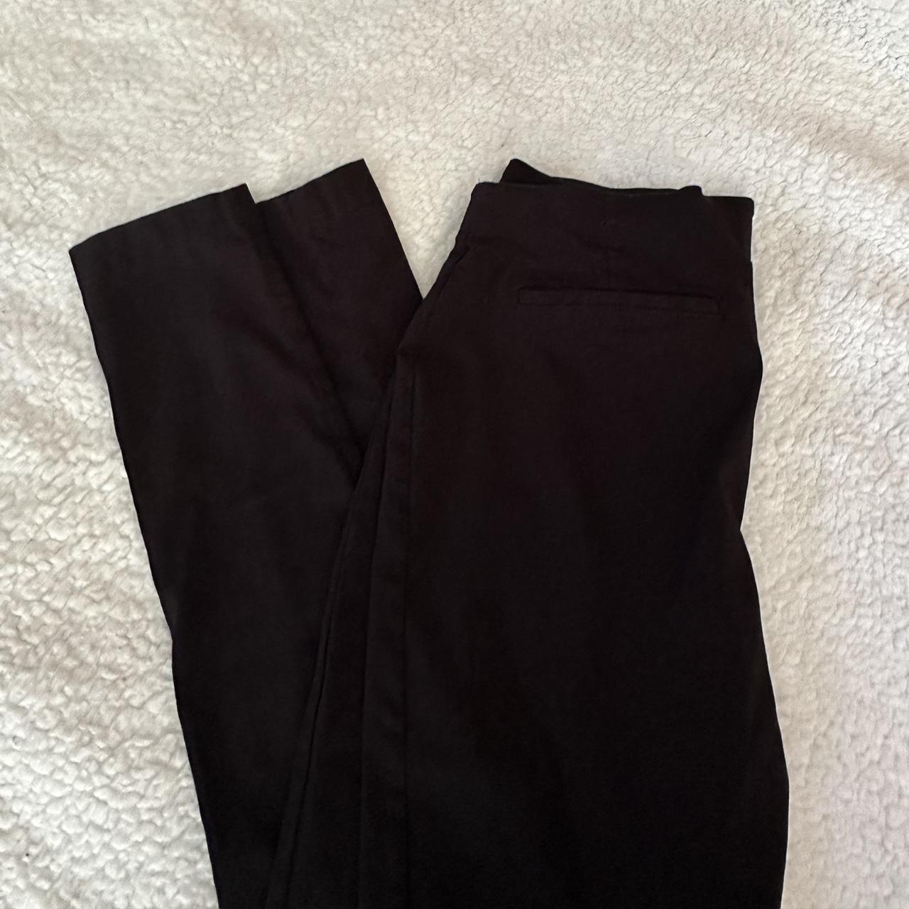 Calvin Klein black slack pants for women size small... | Depop