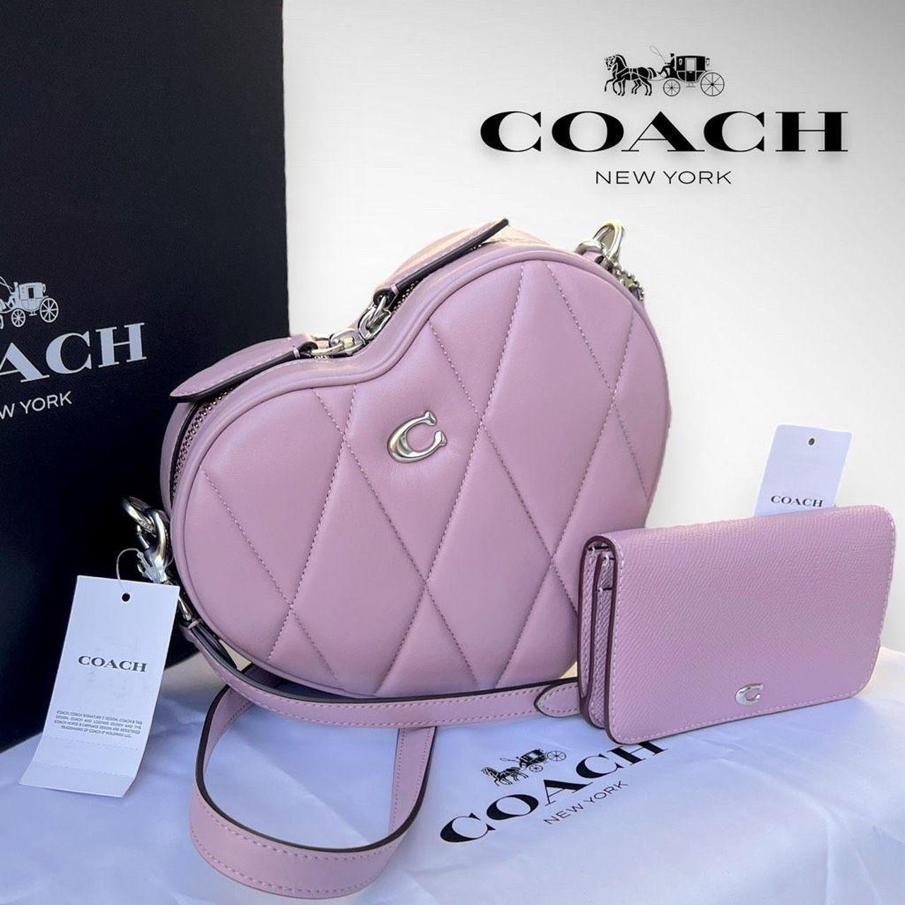 COACH Quilted Heart Crossbody Bag