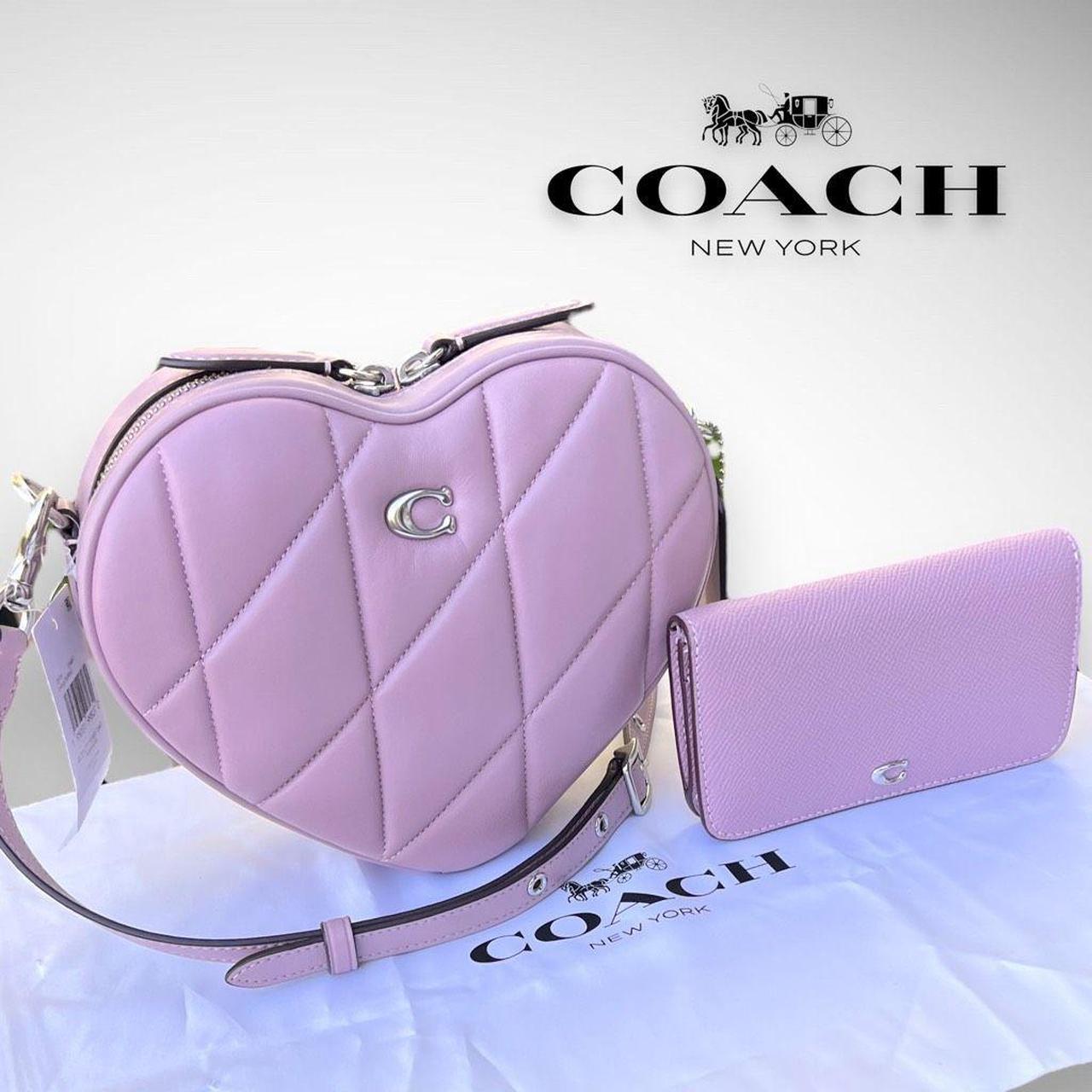 COACH®: Heart Crossbody With Quilting