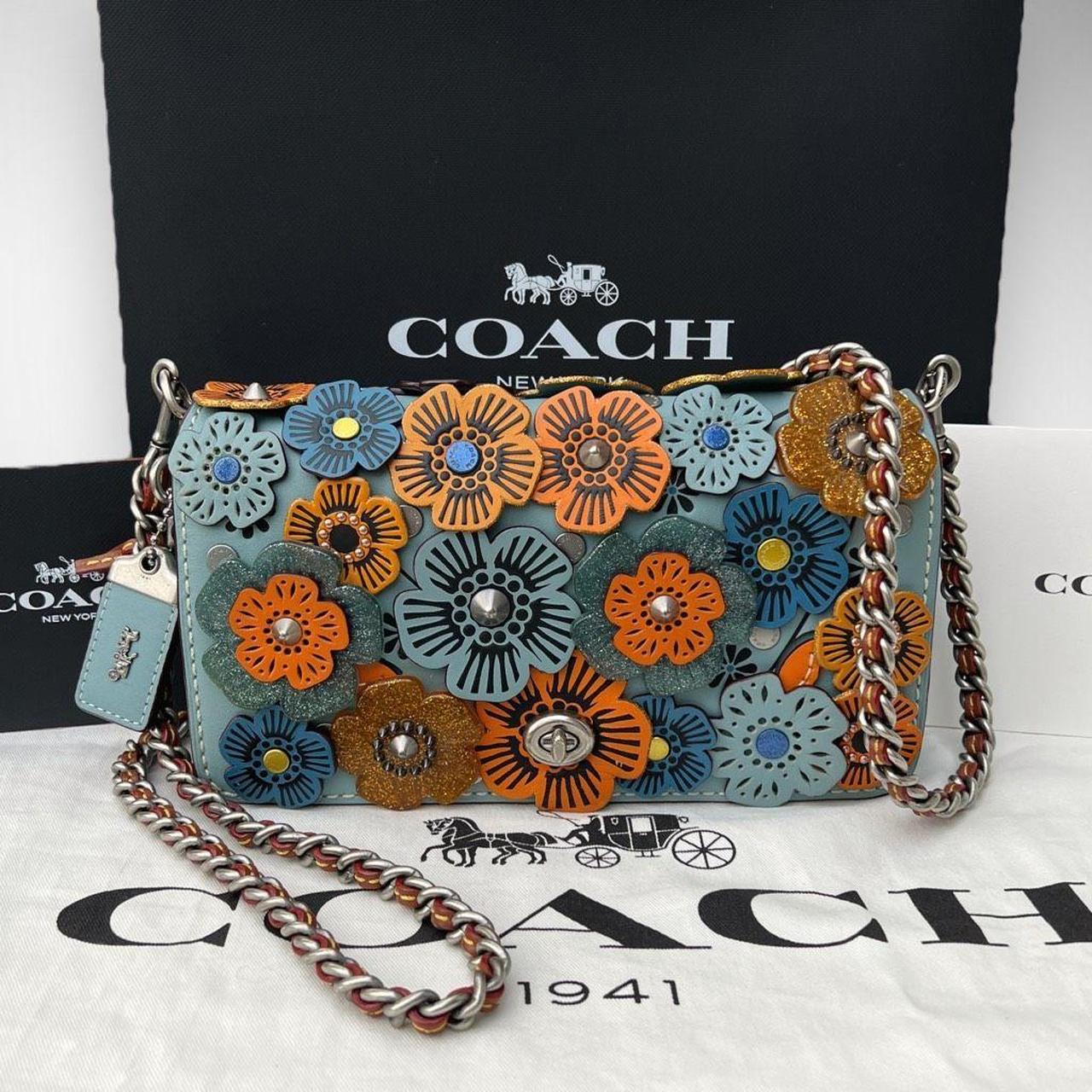 Coach dinky best sale tea rose