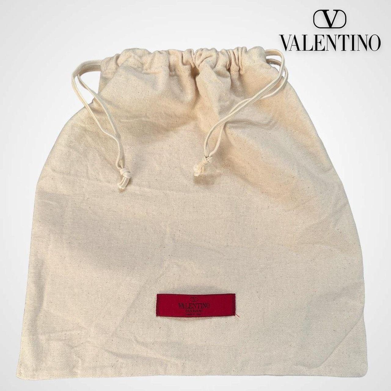 Valentino Garavani drawstring dust bag. Linen color Depop