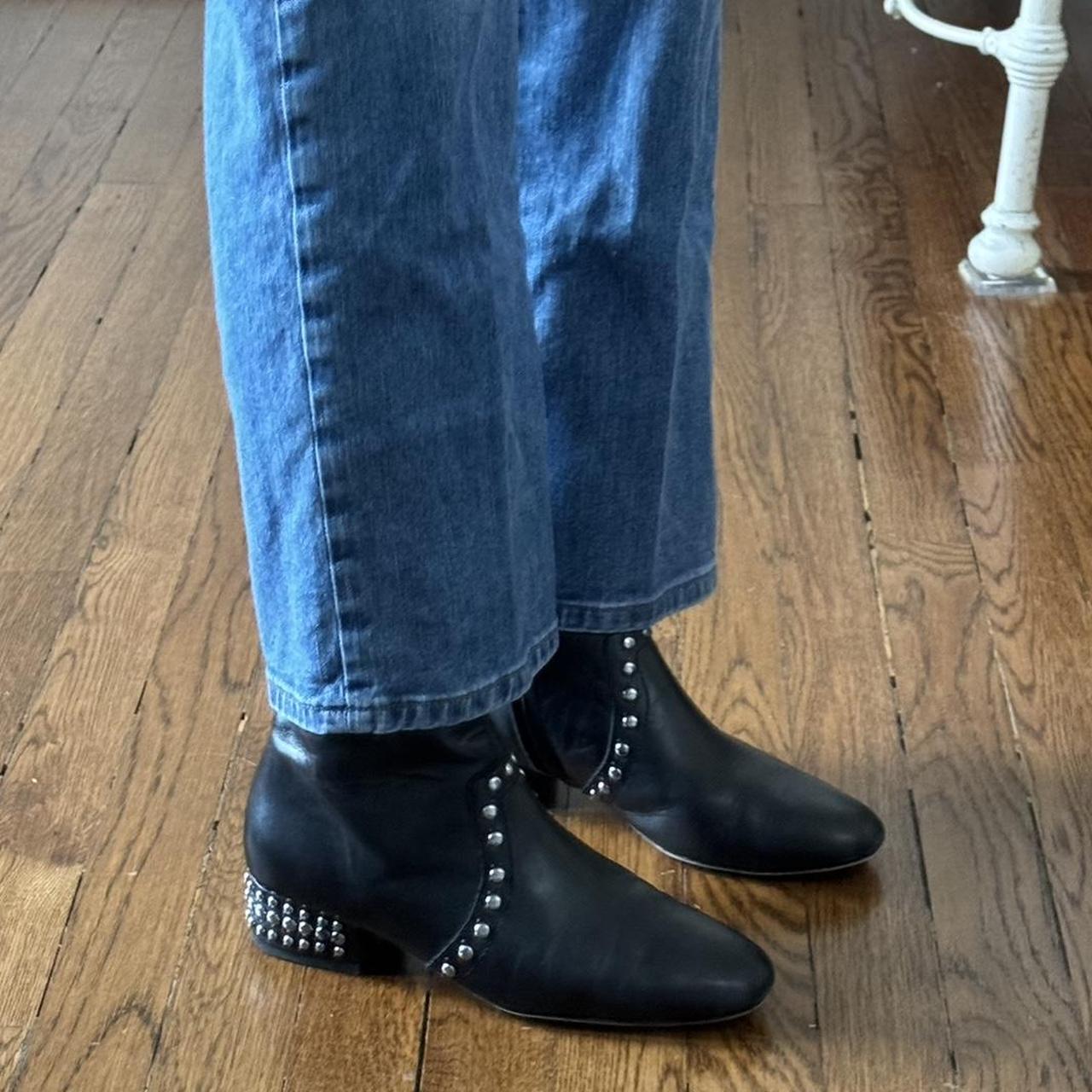 sam edelman black ankle boots