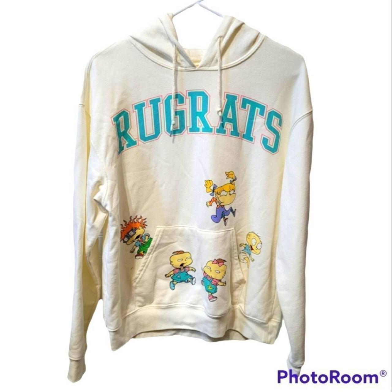 Rugrats Kids Graphic Hoodie Size L pit to pit 21 Depop