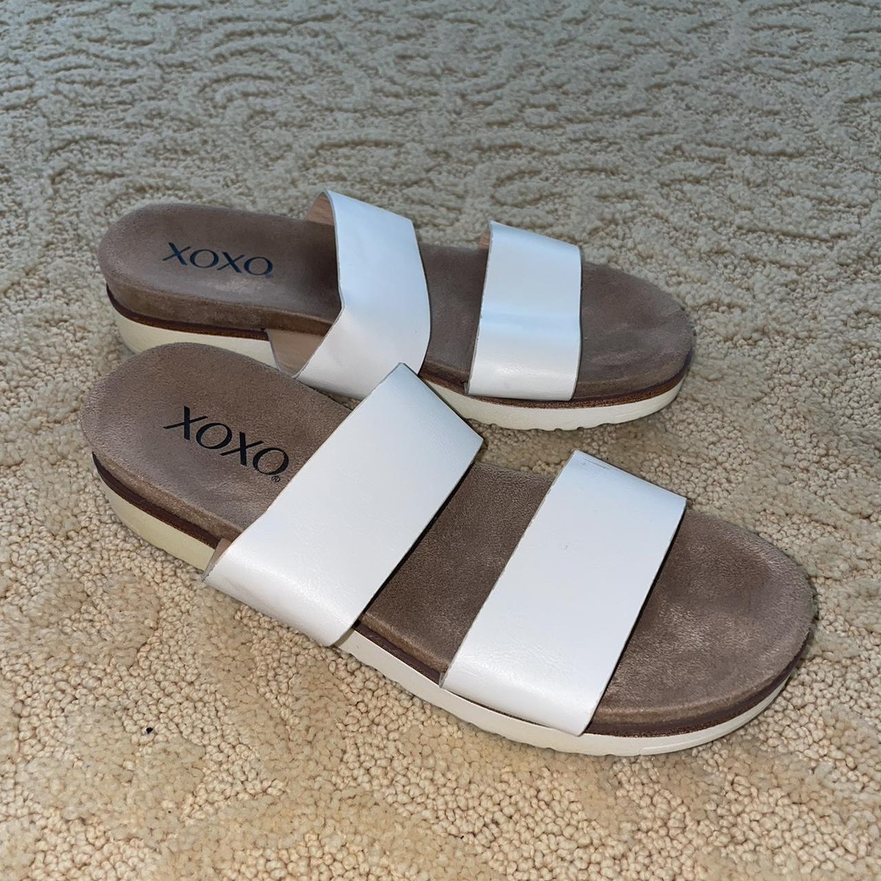 Xoxo hotsell white sandals