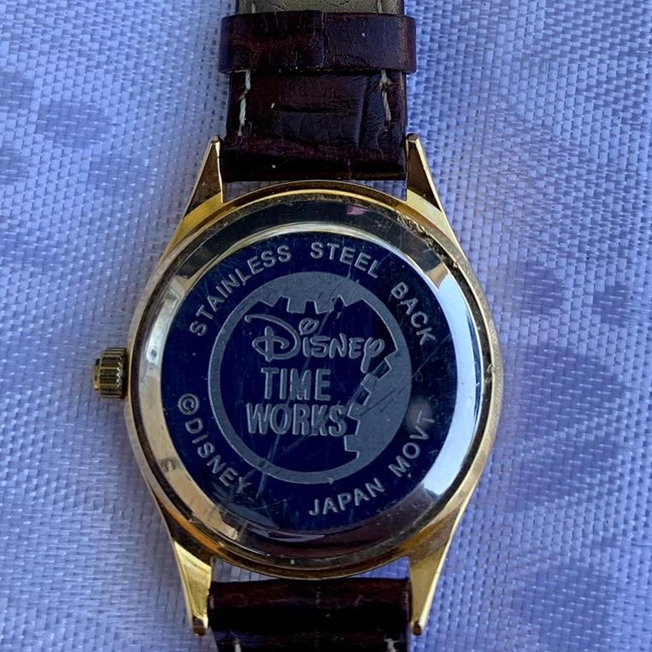 Disney Men's Gold and Brown Watch (3)