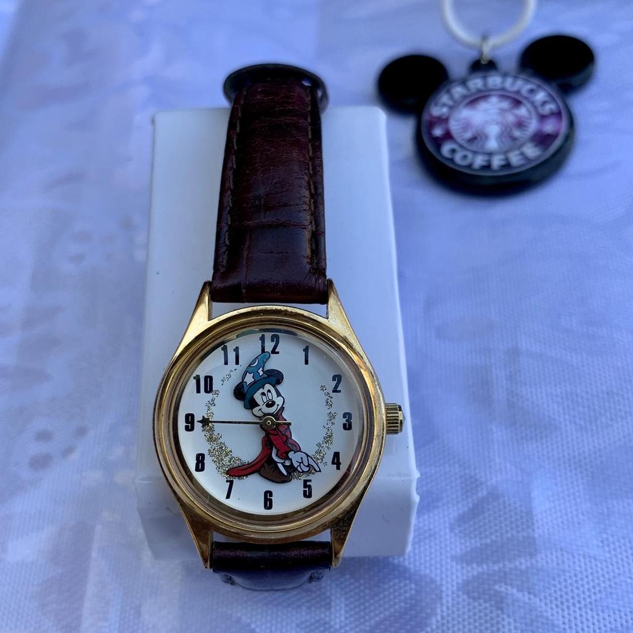 Disney Men's Gold and Brown Watch