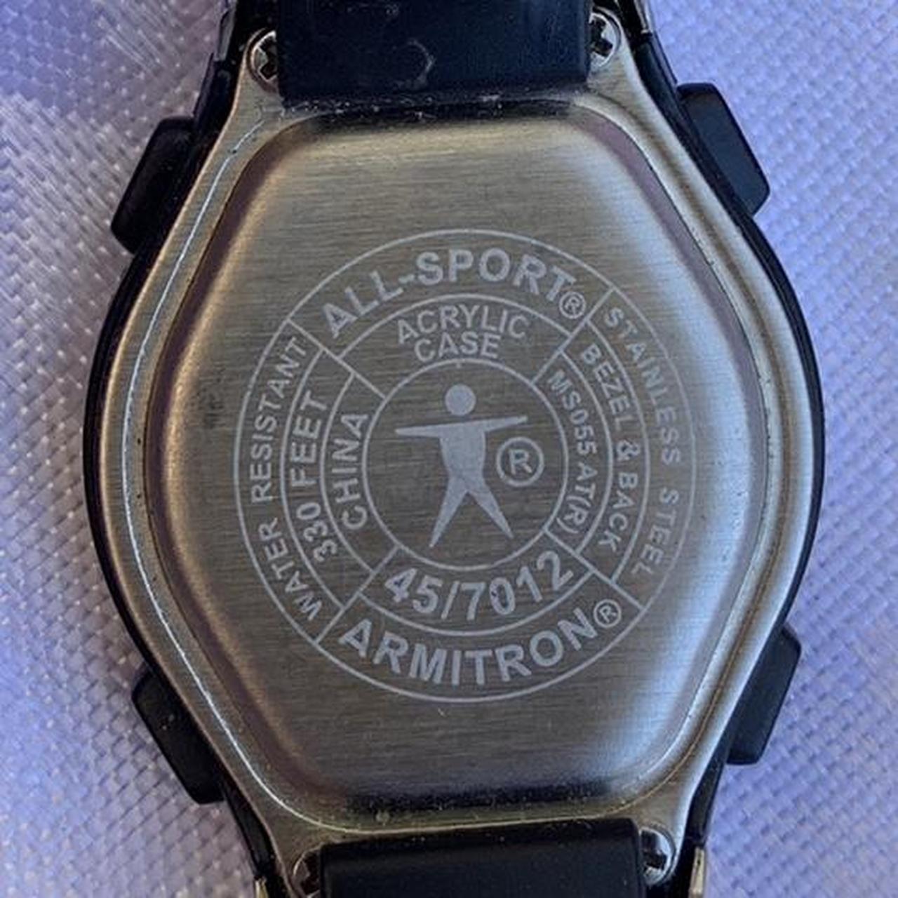 Armitron Women's Black and Silver Watch (3)
