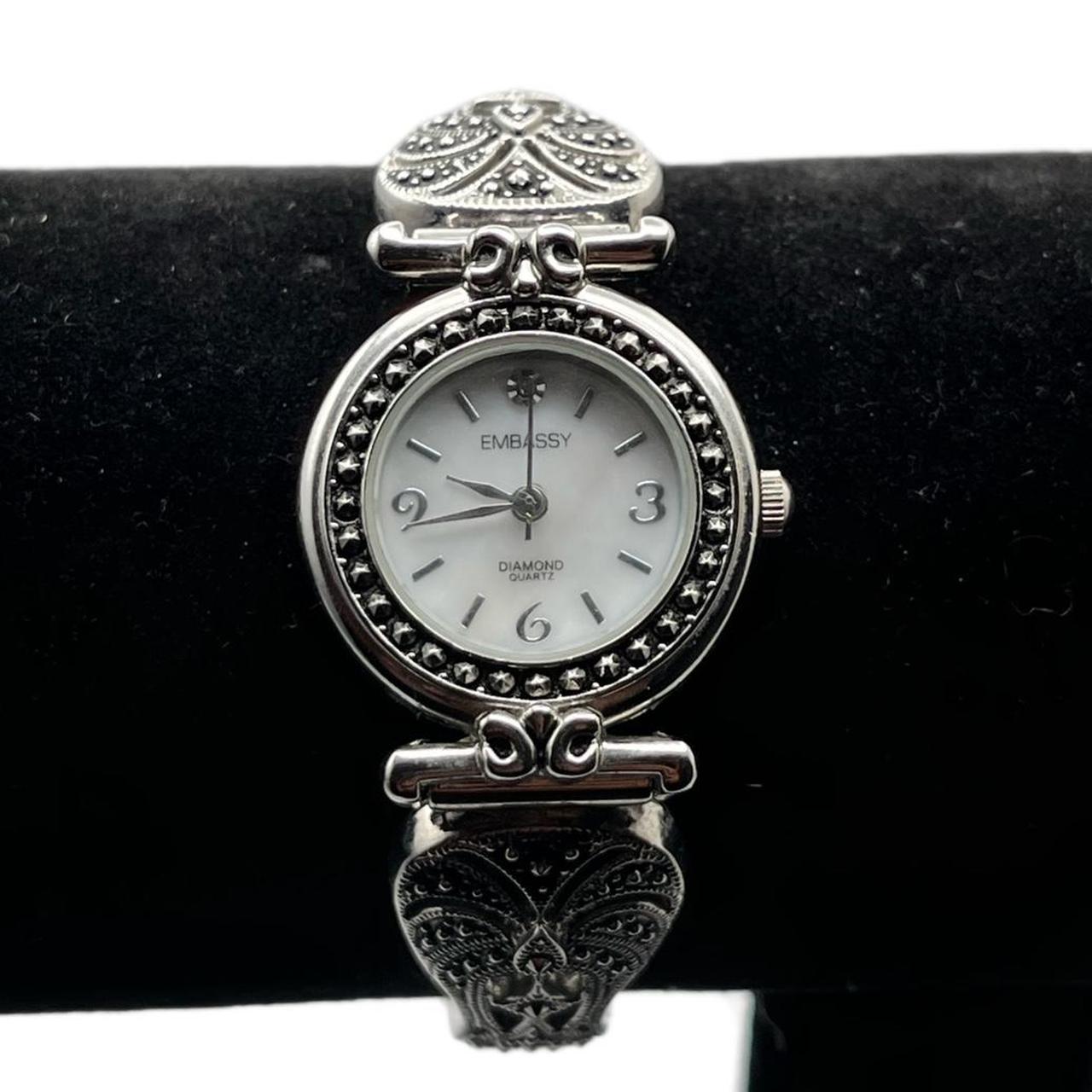 Embassy diamond quartz on sale watch