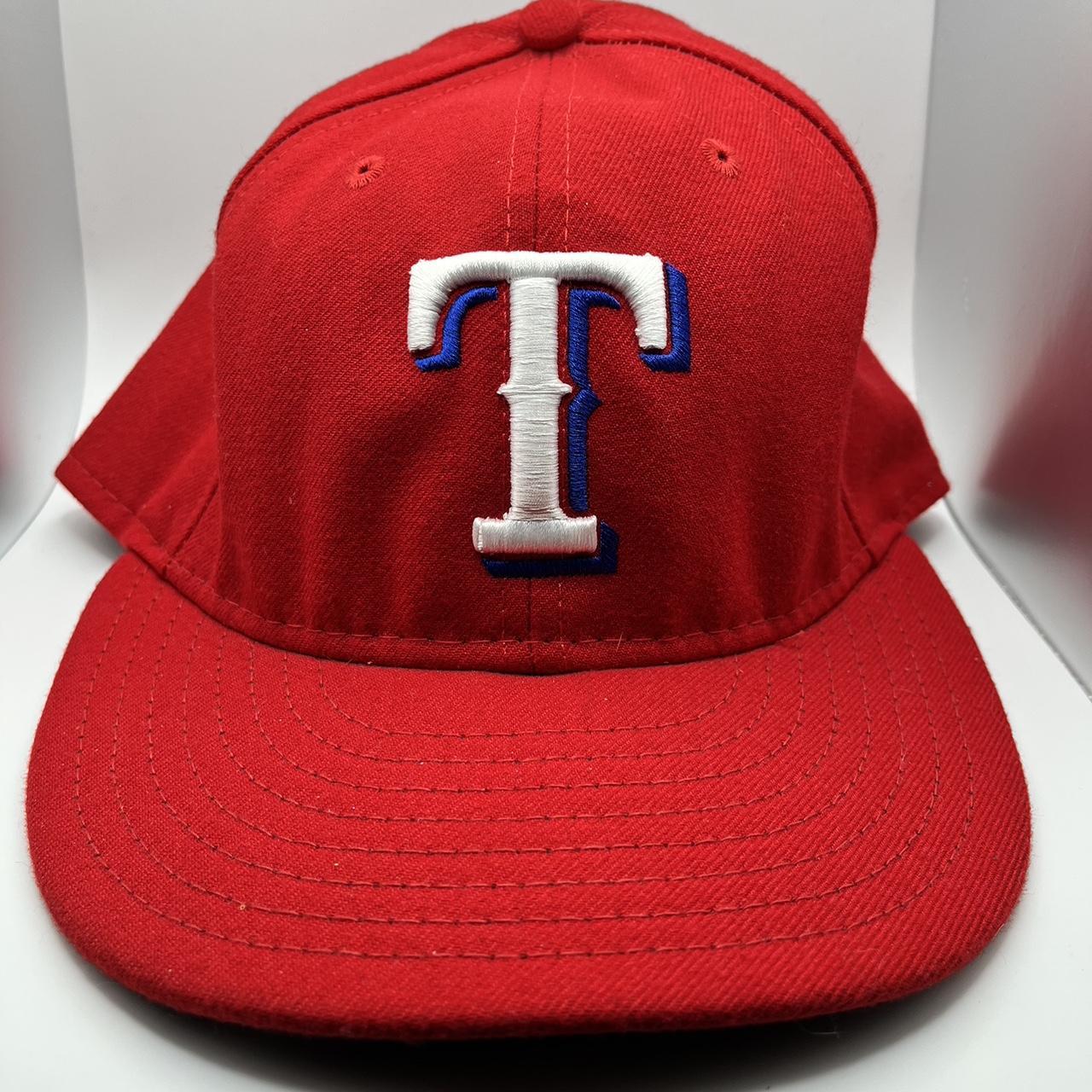 Texas Rangers New Era Authentic Collection On-Field 59FIFTY Fitted Hat - Red 7 5/8