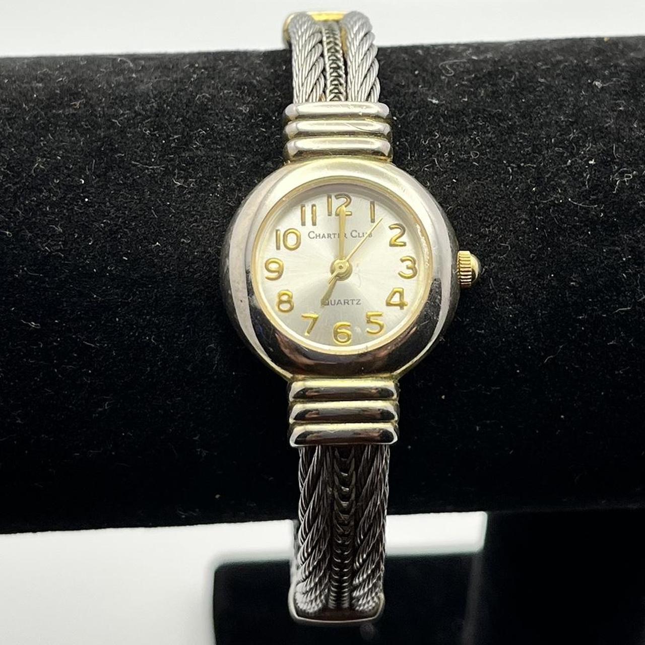Gold & silver Charter club watch. Fully functional... - Depop