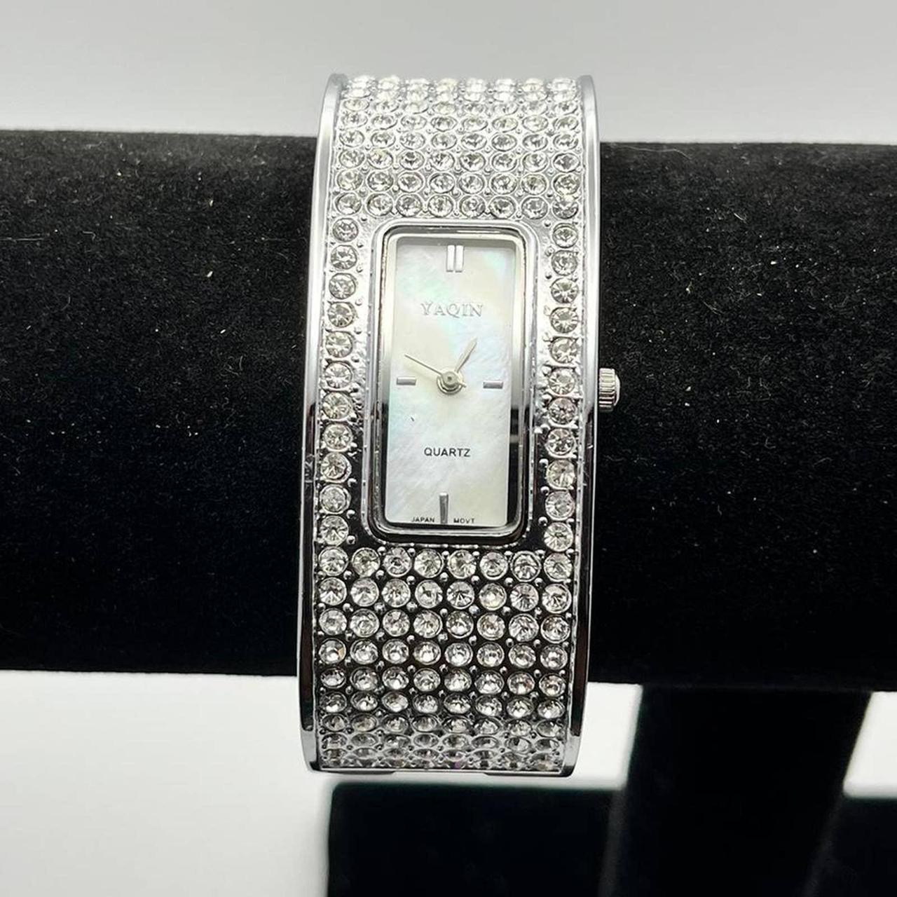 Buy Rectangle Dial Silver Metal Strap Women Quartz Watch Online @ ₹1999  from ShopClues