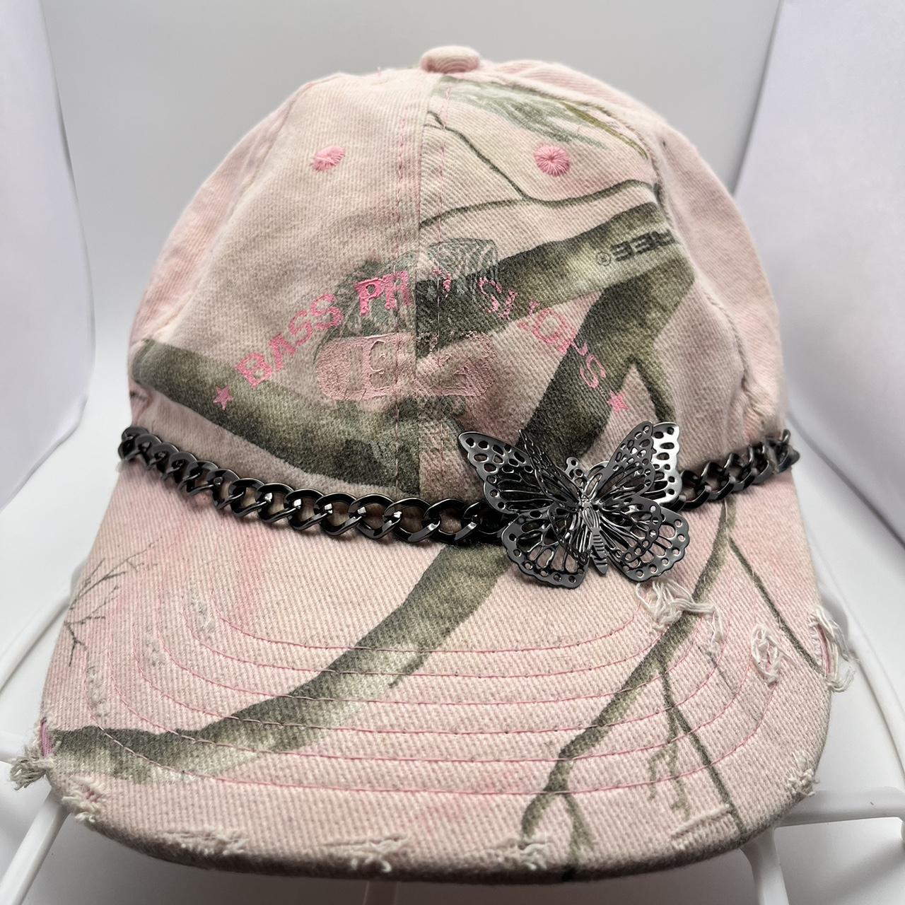Pink Bass Pro Shop Cap. This women's hat is - Depop