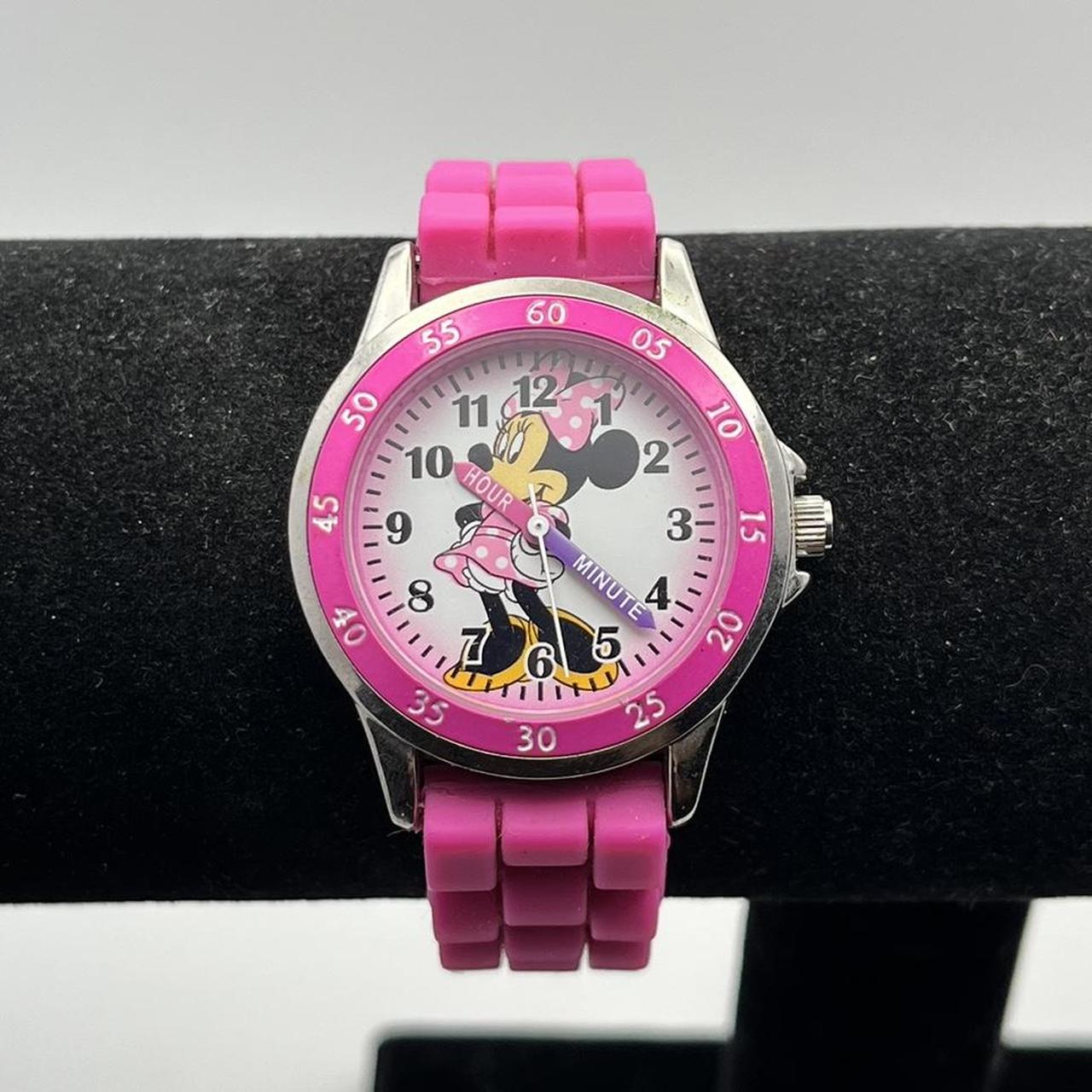 Pink minnie mouse discount watch