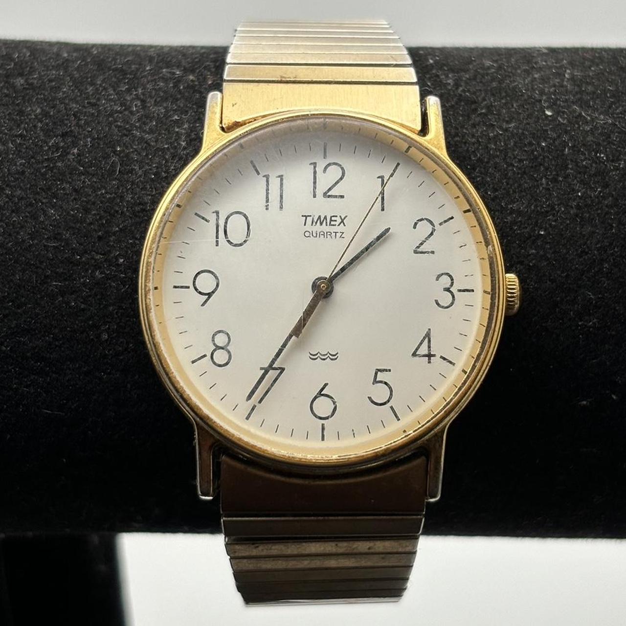 Vintage Gold Timex Men’s Watch. Fully Functional... - Depop